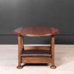 Early 20thC English Oak Metamorphic Chair Table