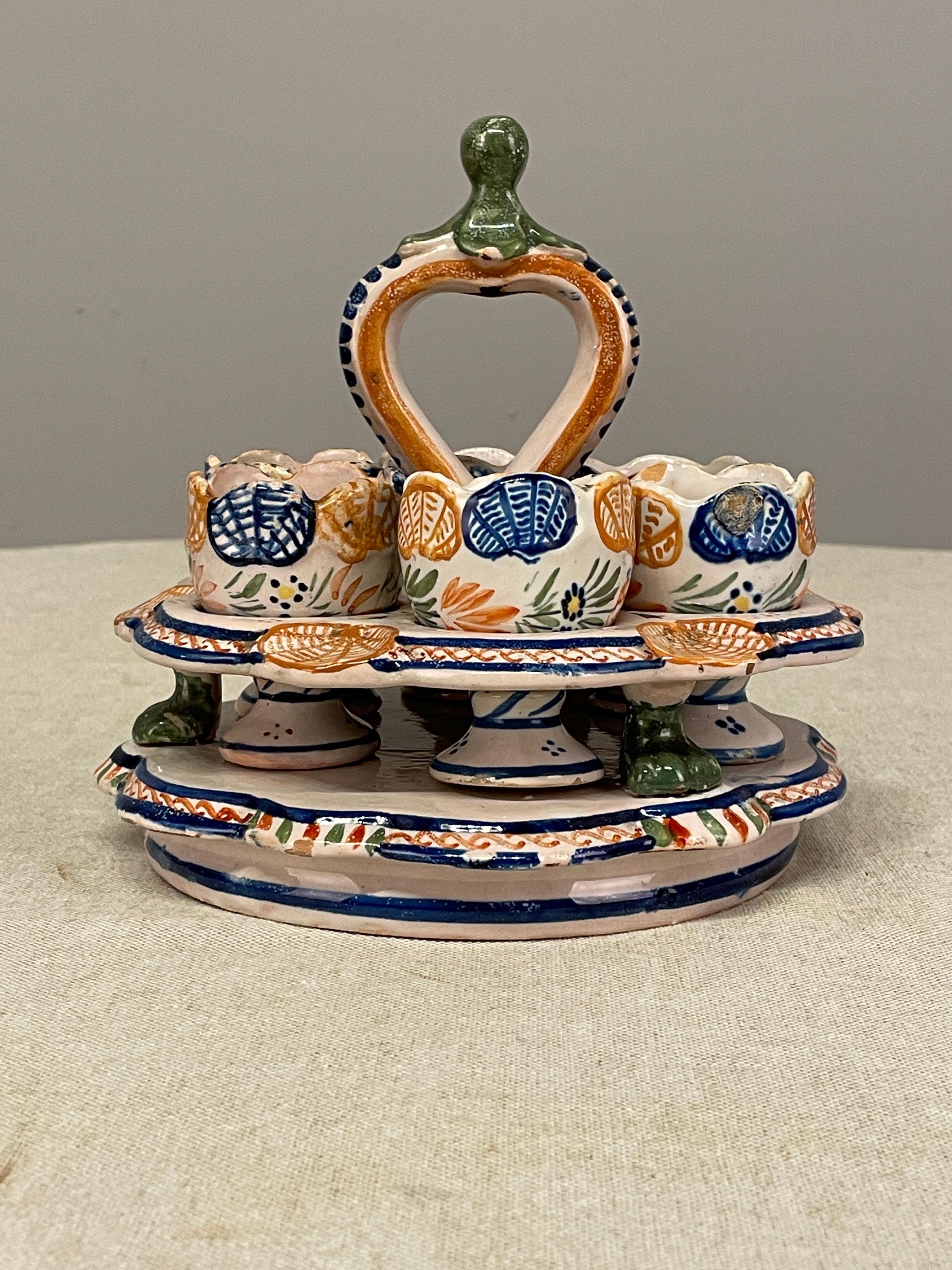 Early 20thc French Henriot Quimper Faience For Sale 9