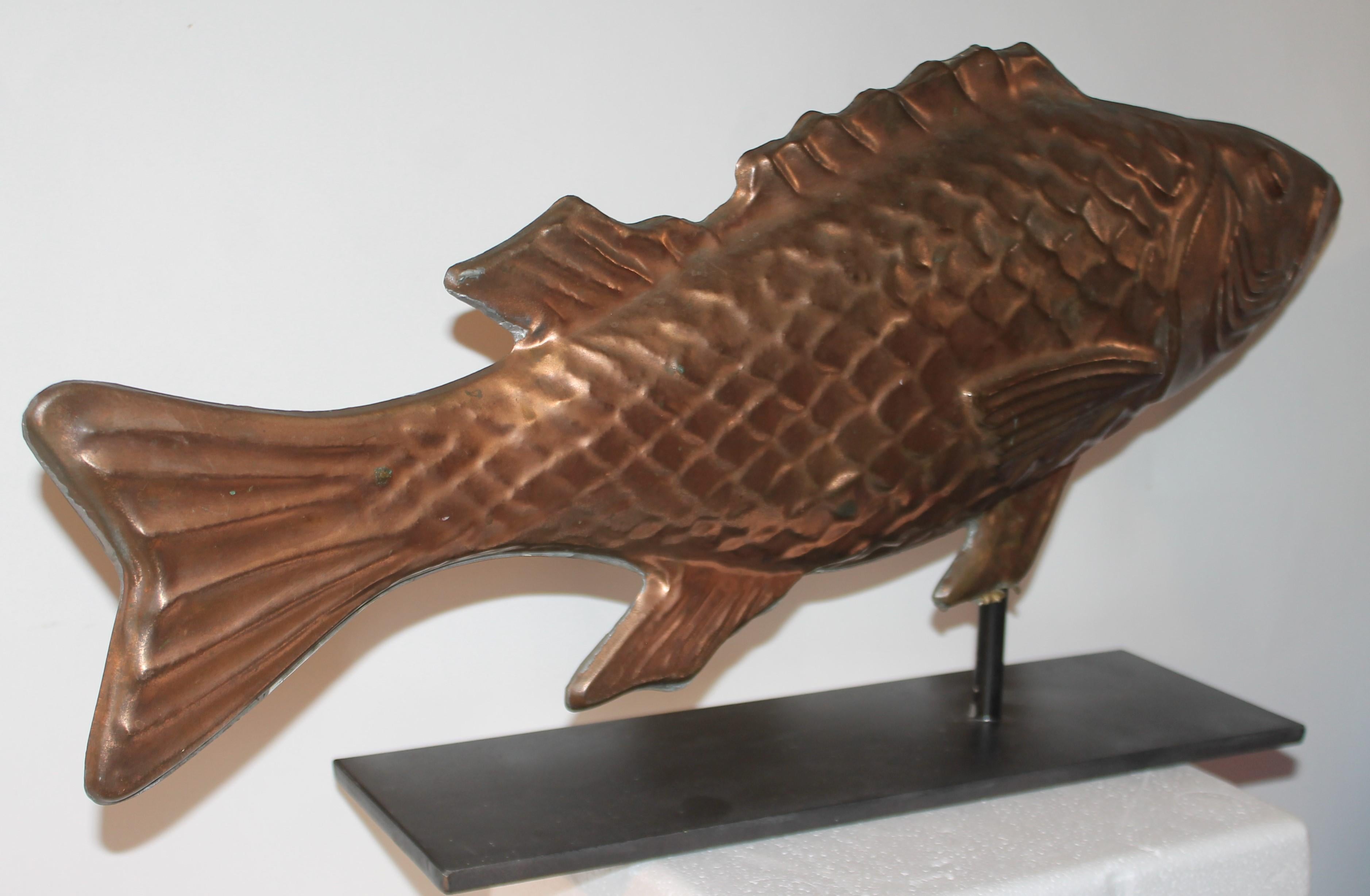 copper fish art