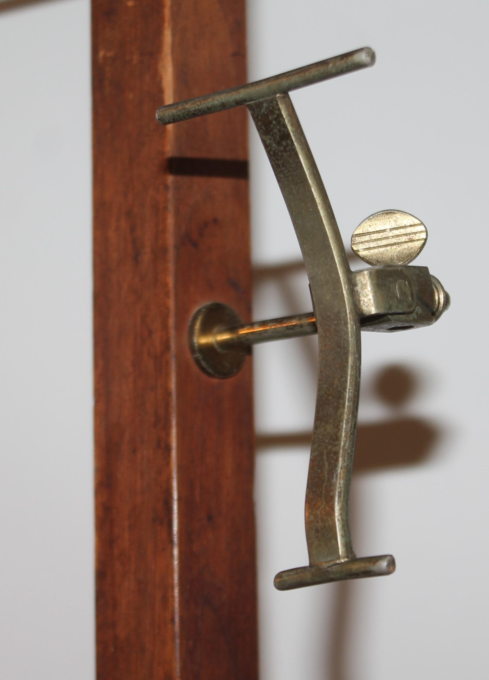 Early 20thc Hat Rack from a Haberdashery In Good Condition In Los Angeles, CA