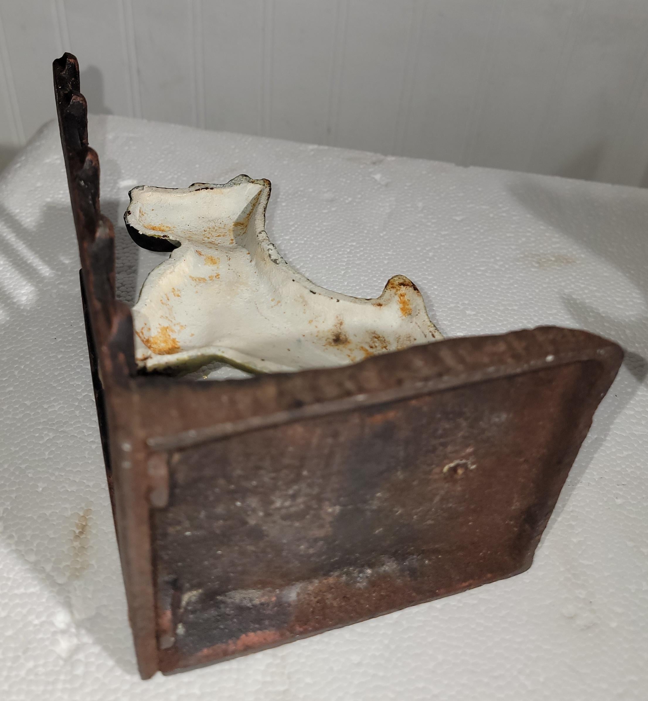 Early 20Thc Hubley Scottie Iron Bookends -Pair In Good Condition For Sale In Los Angeles, CA