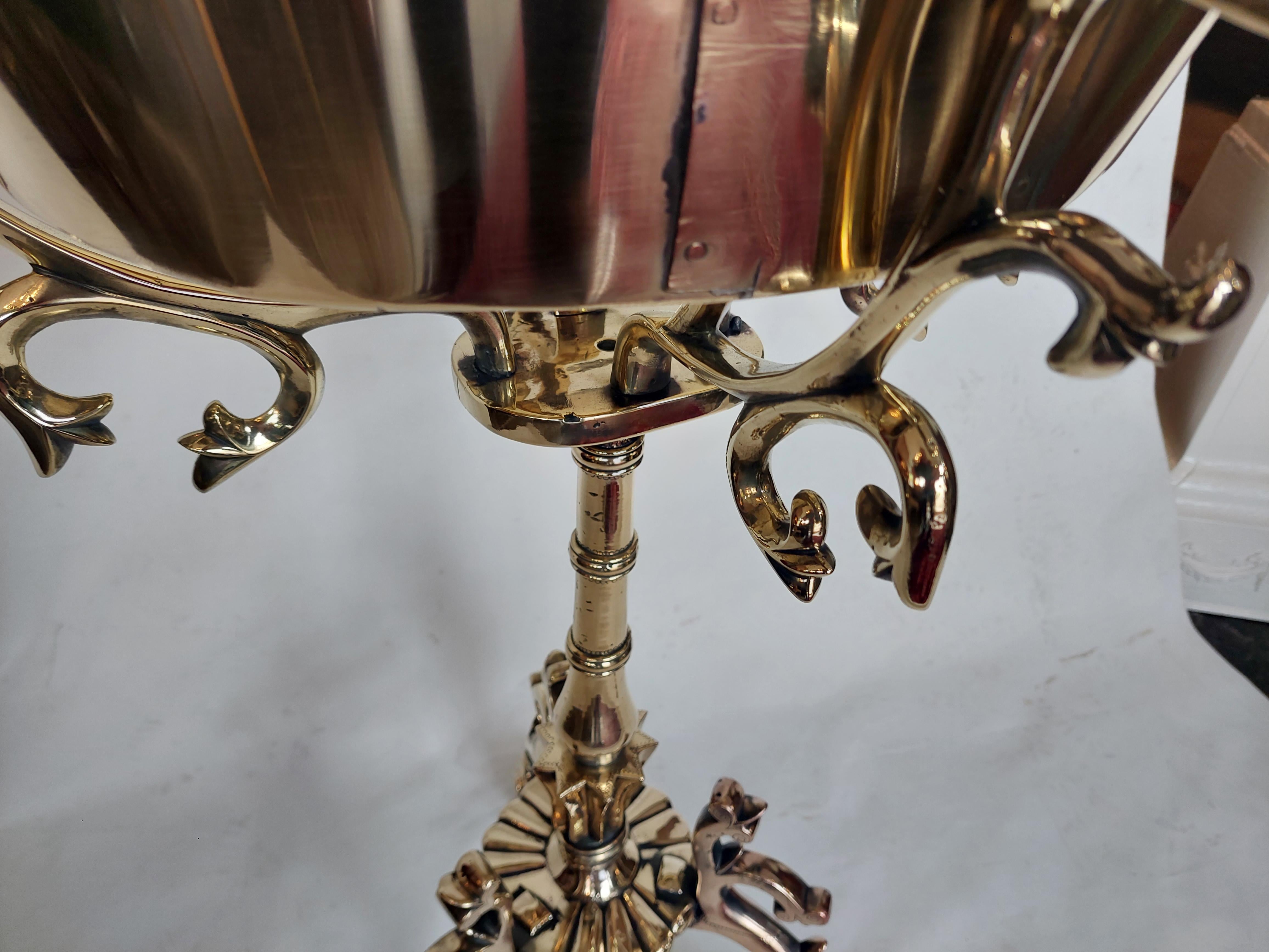 Early 20thC Indian Brass Planter 1