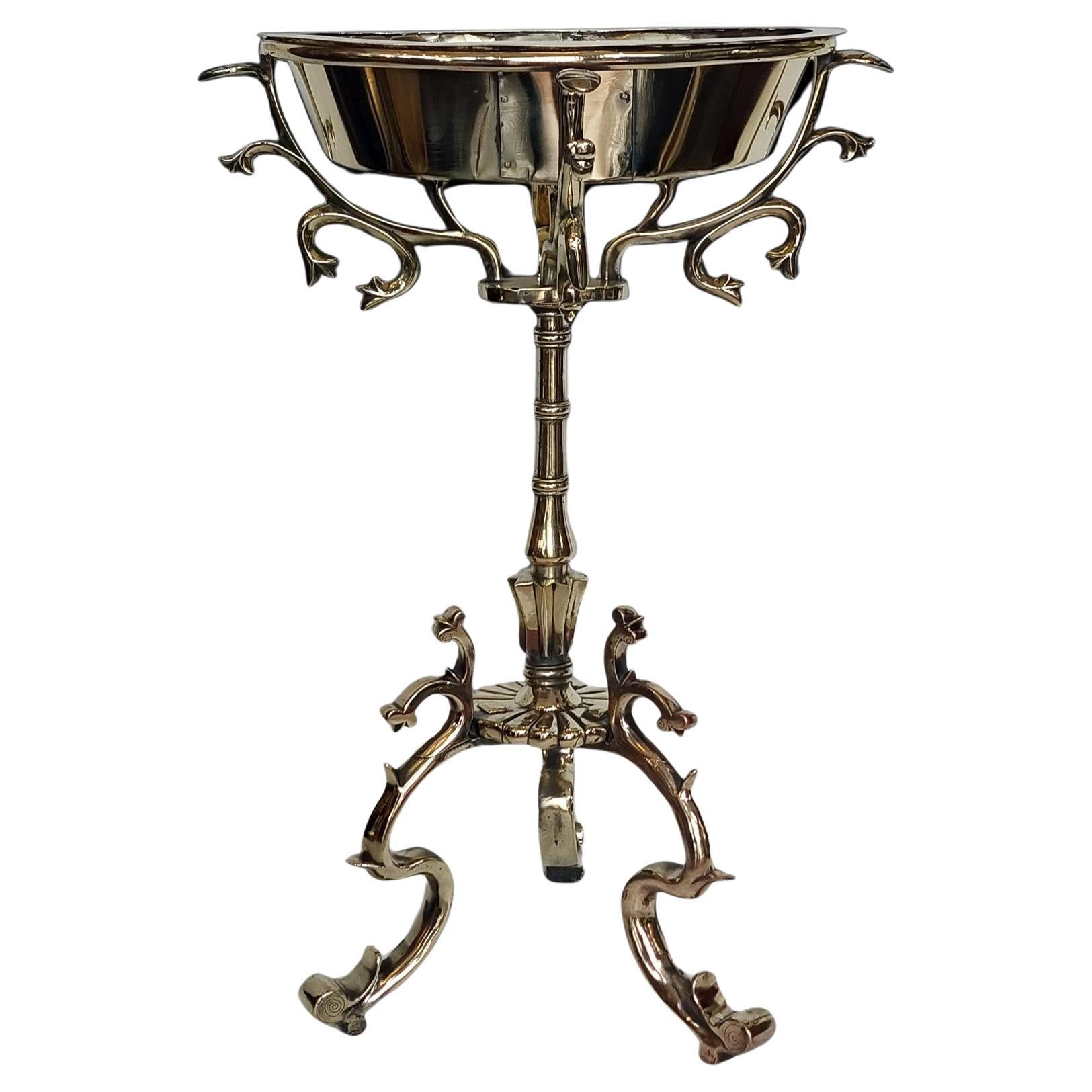 Early 20thC Indian Brass Planter