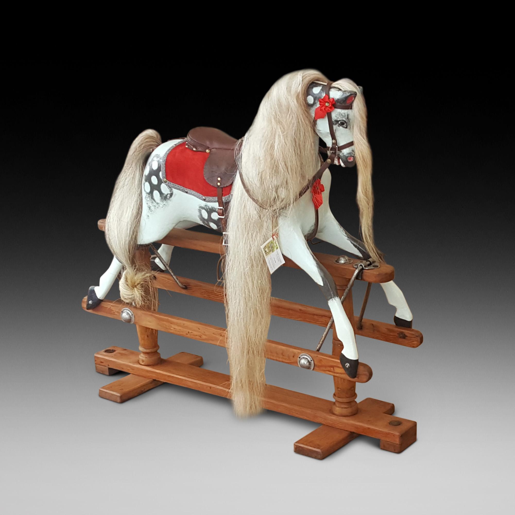 Early 20th century lines of London rocking Horse 45