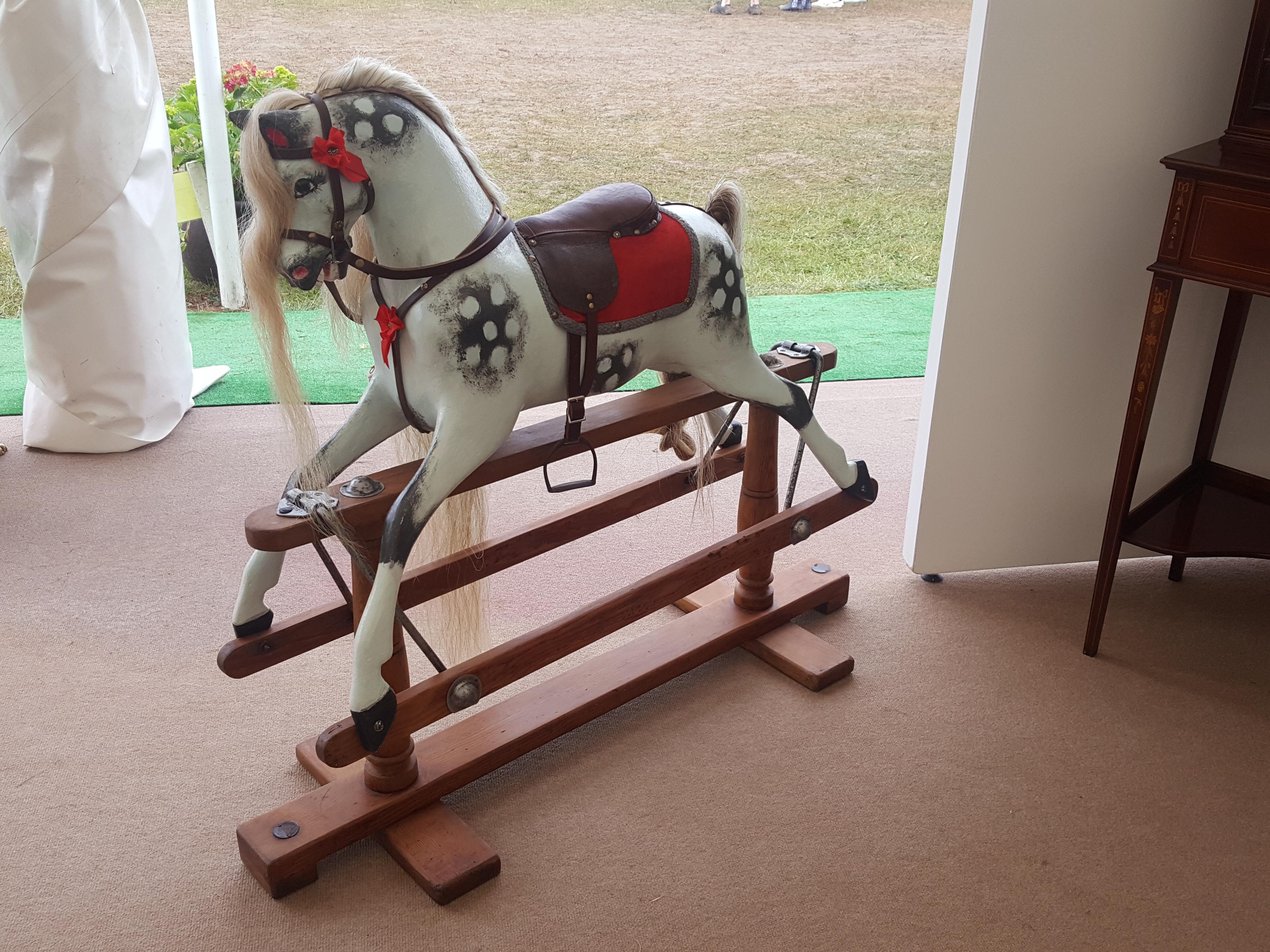 Early 20th Century Lines of London Rocking Horse For Sale 3