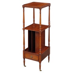 Early 20thC Mahogany Three Tier Whatnot Stand