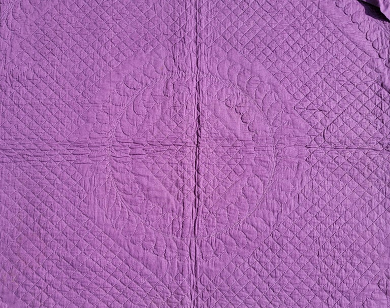 Early 20th C Ohio Amish Plain Quilt For Sale at 1stDibs