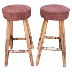 Tabourets en bois