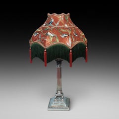 Early 20thC Silver Plated Table Lamp base of Neoclassical Design