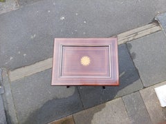Early 20thC Viennese Mahogany Vanity Table