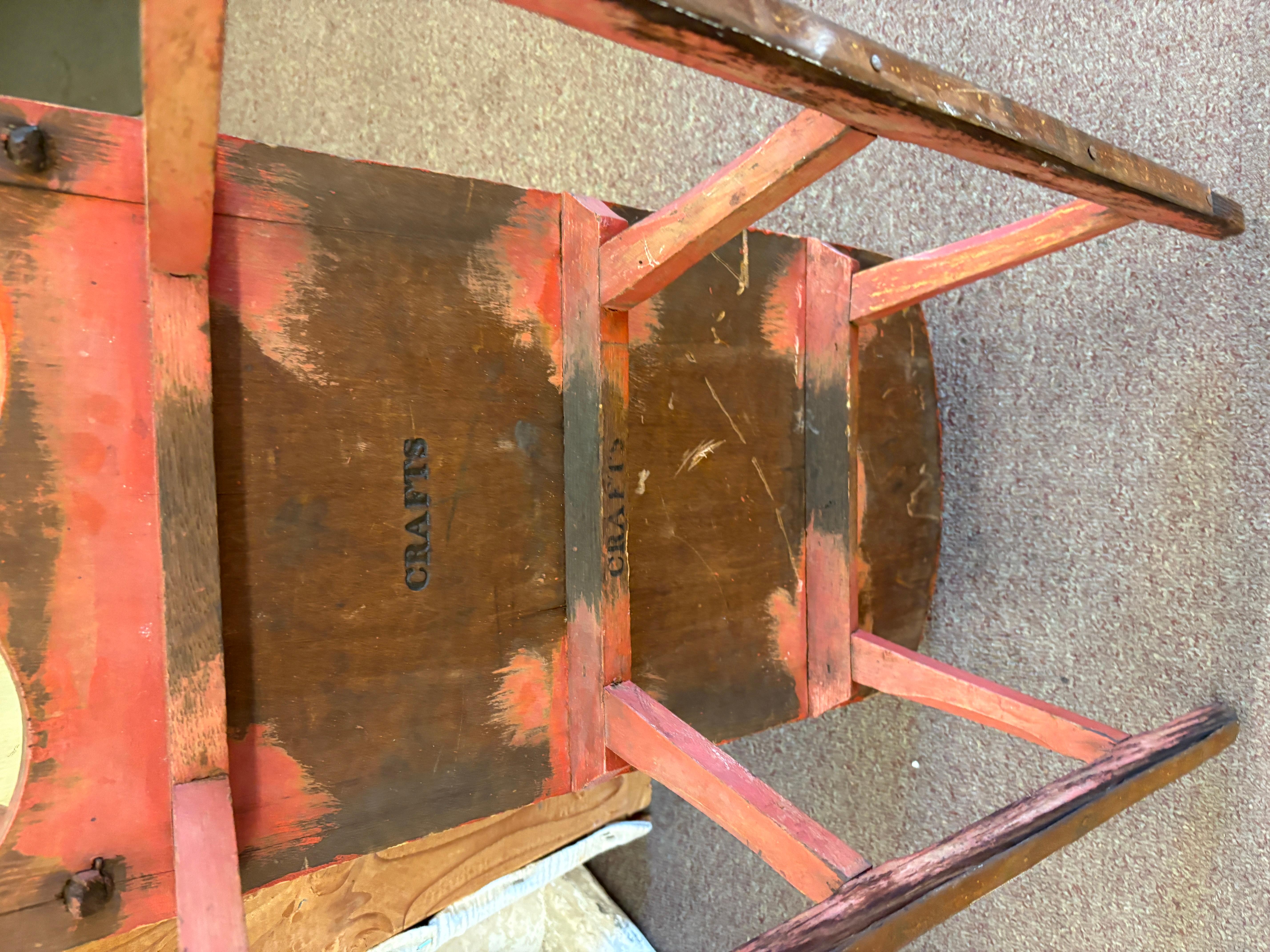 Traîneau à saumon en bois du début du 20e siècle Bon état - En vente à Los Angeles, CA