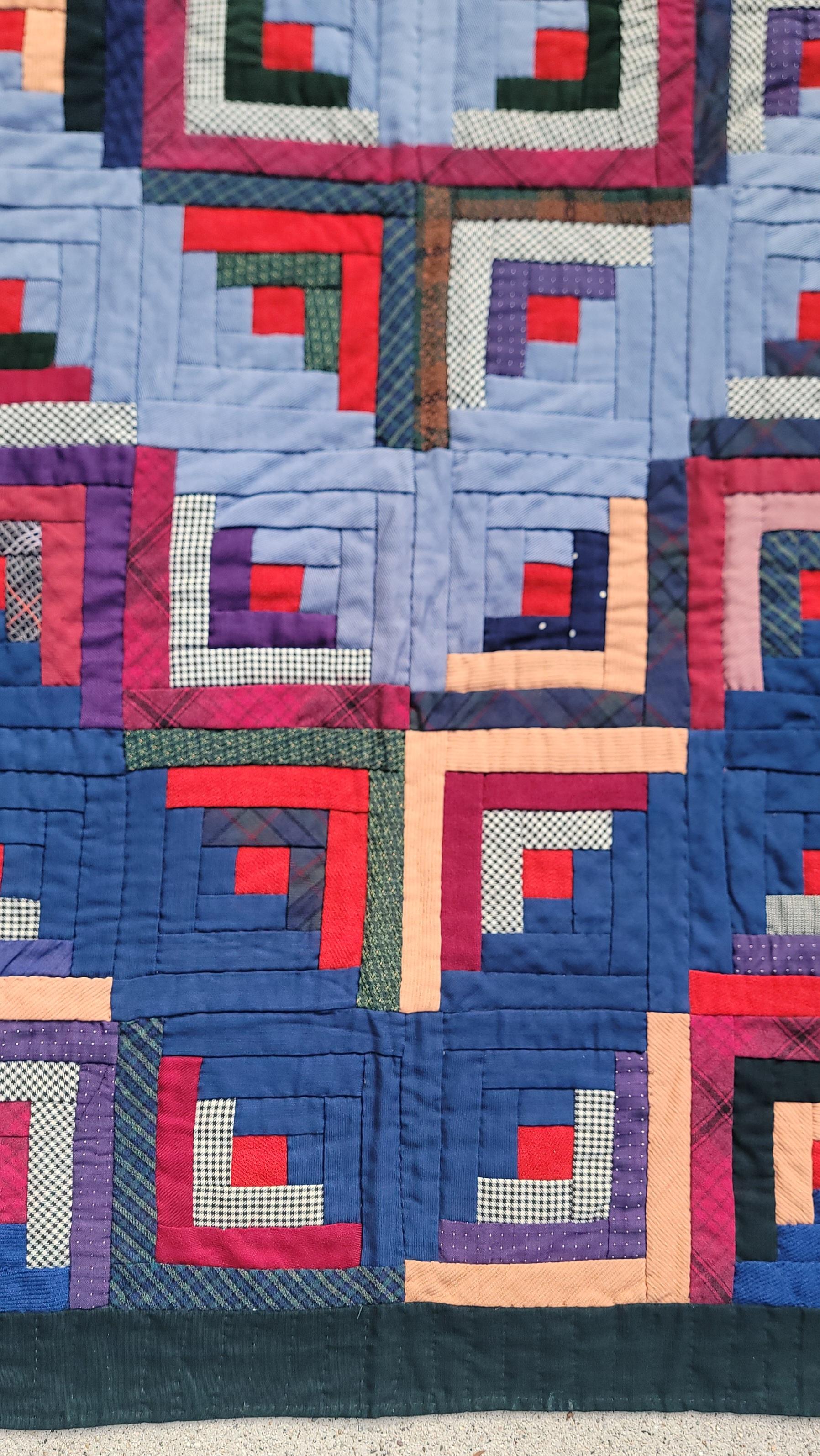 Country Trapunta di lana per la costruzione di un fienile della Cabine di Legno dei primi anni del XX secolo in vendita