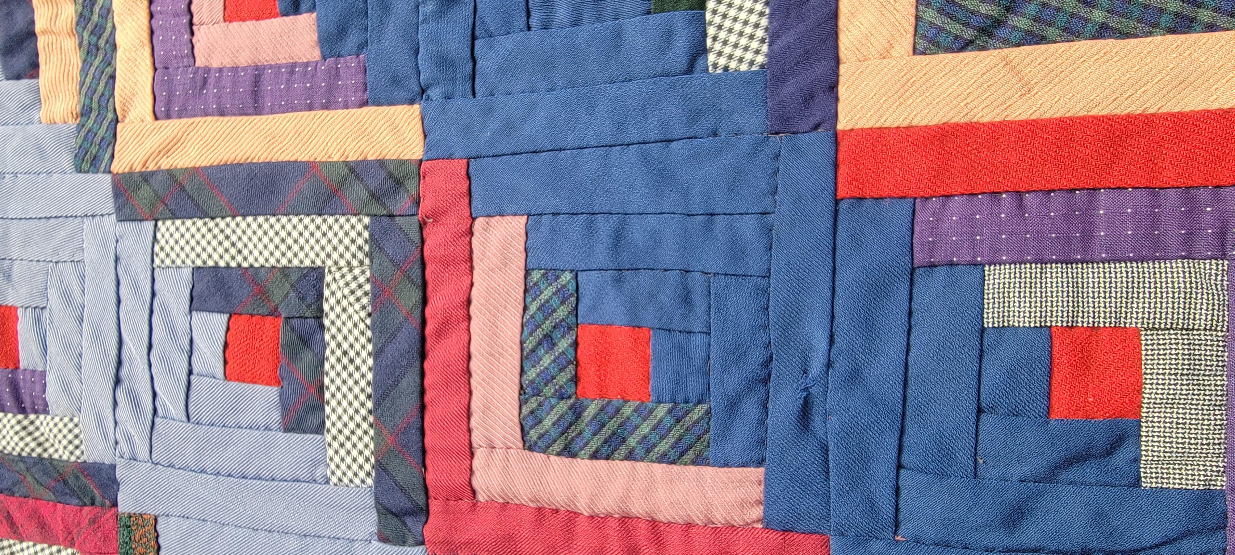 Trapunta di lana per la costruzione di un fienile della Cabine di Legno dei primi anni del XX secolo In condizioni buone in vendita a Los Angeles, CA