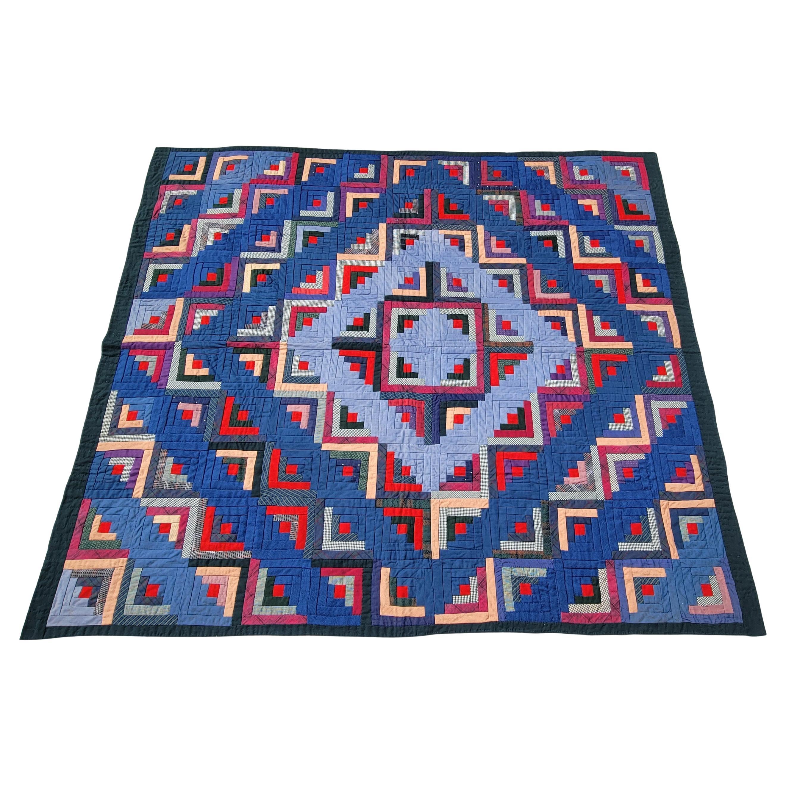 Trapunta di lana per la costruzione di un fienile della Cabine di Legno dei primi anni del XX secolo