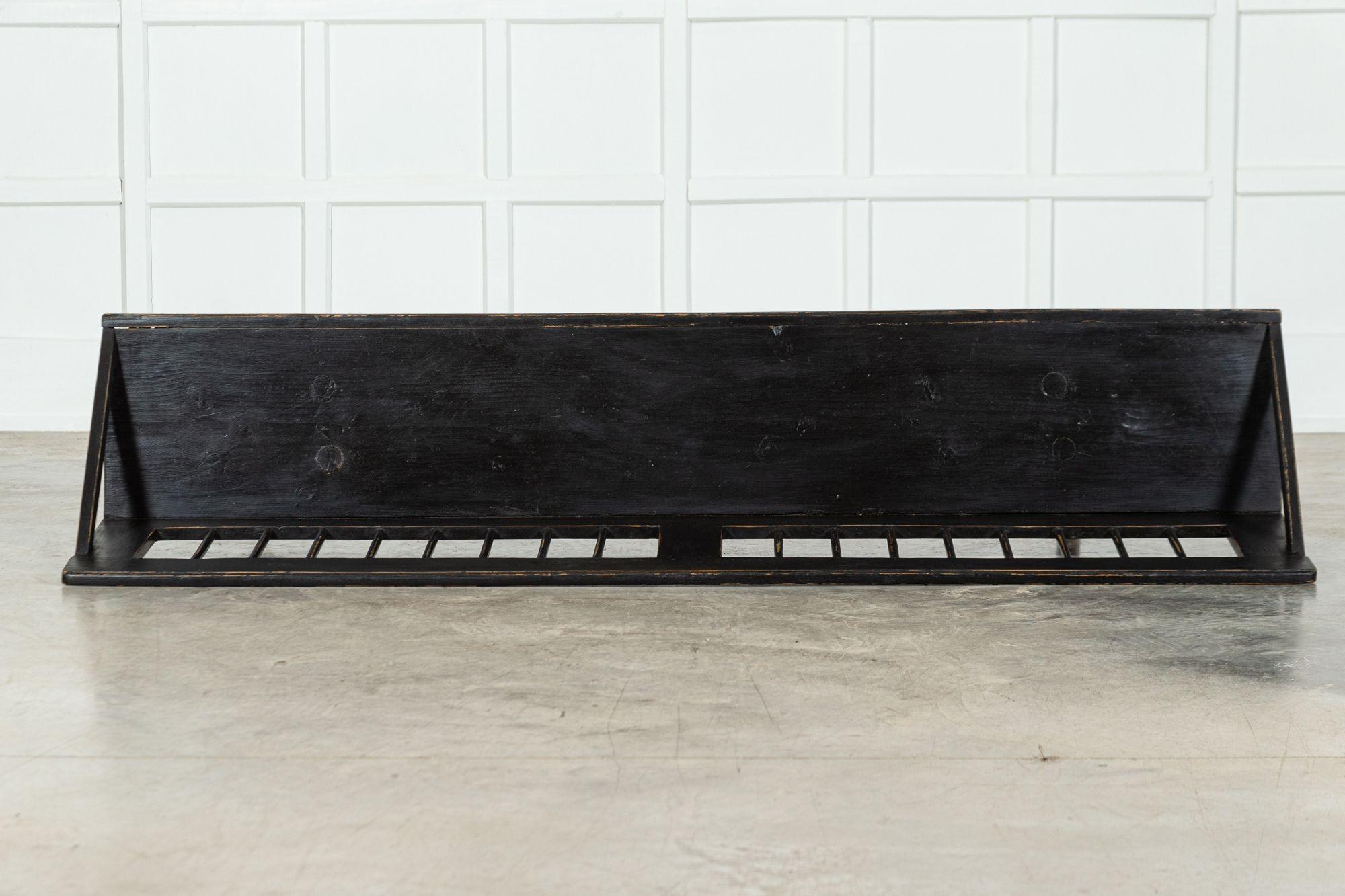 Early 20the European Primitive Painted Settle For Sale 2