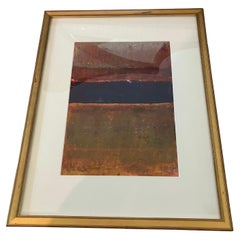 Early 21st Century Abstract Multi-Media Composition by Veronica Benning