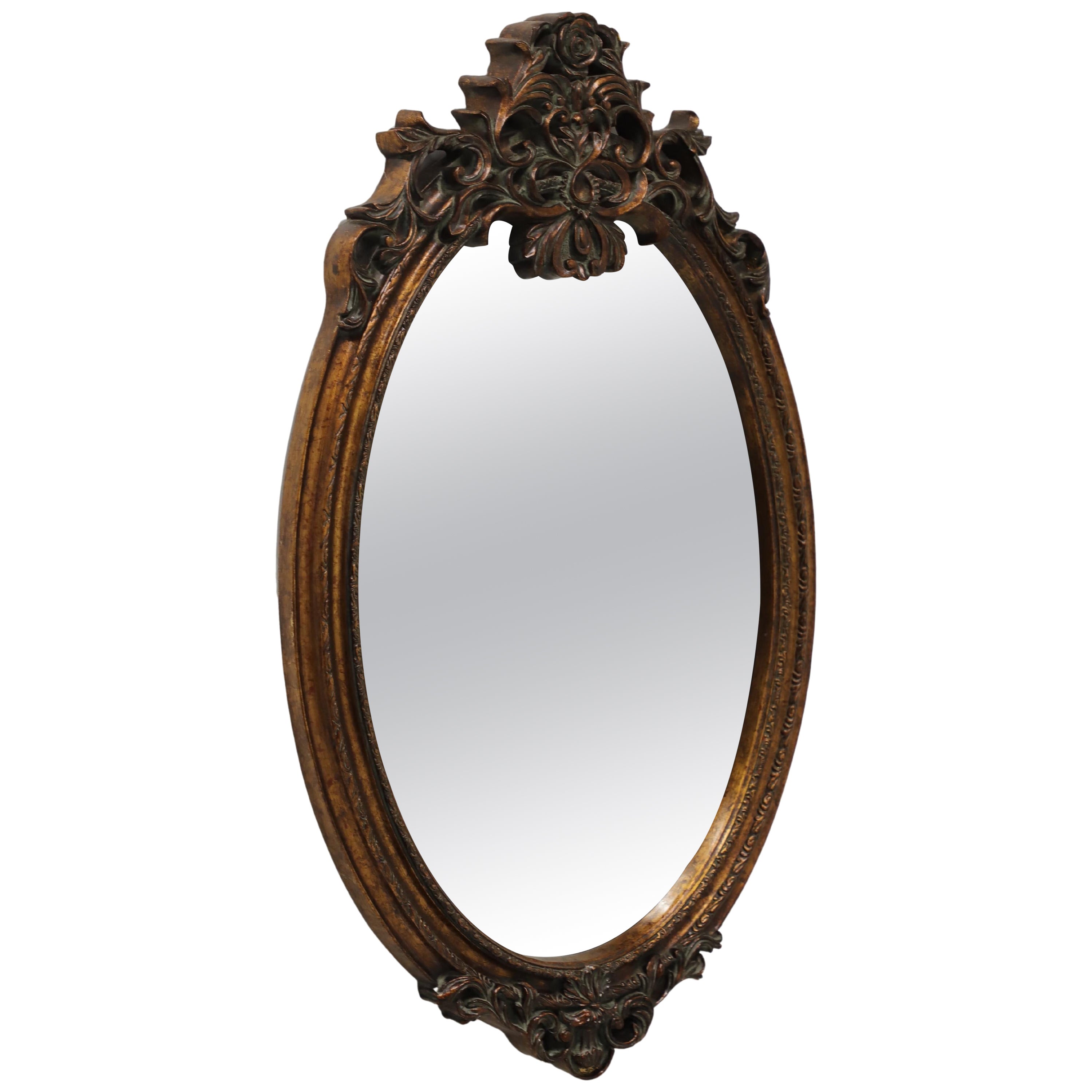Early 21st Century Baroque Style Wall Mirror For Sale