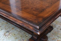 Early 21st Century Italian Walnut Refectory Table by Bussandri