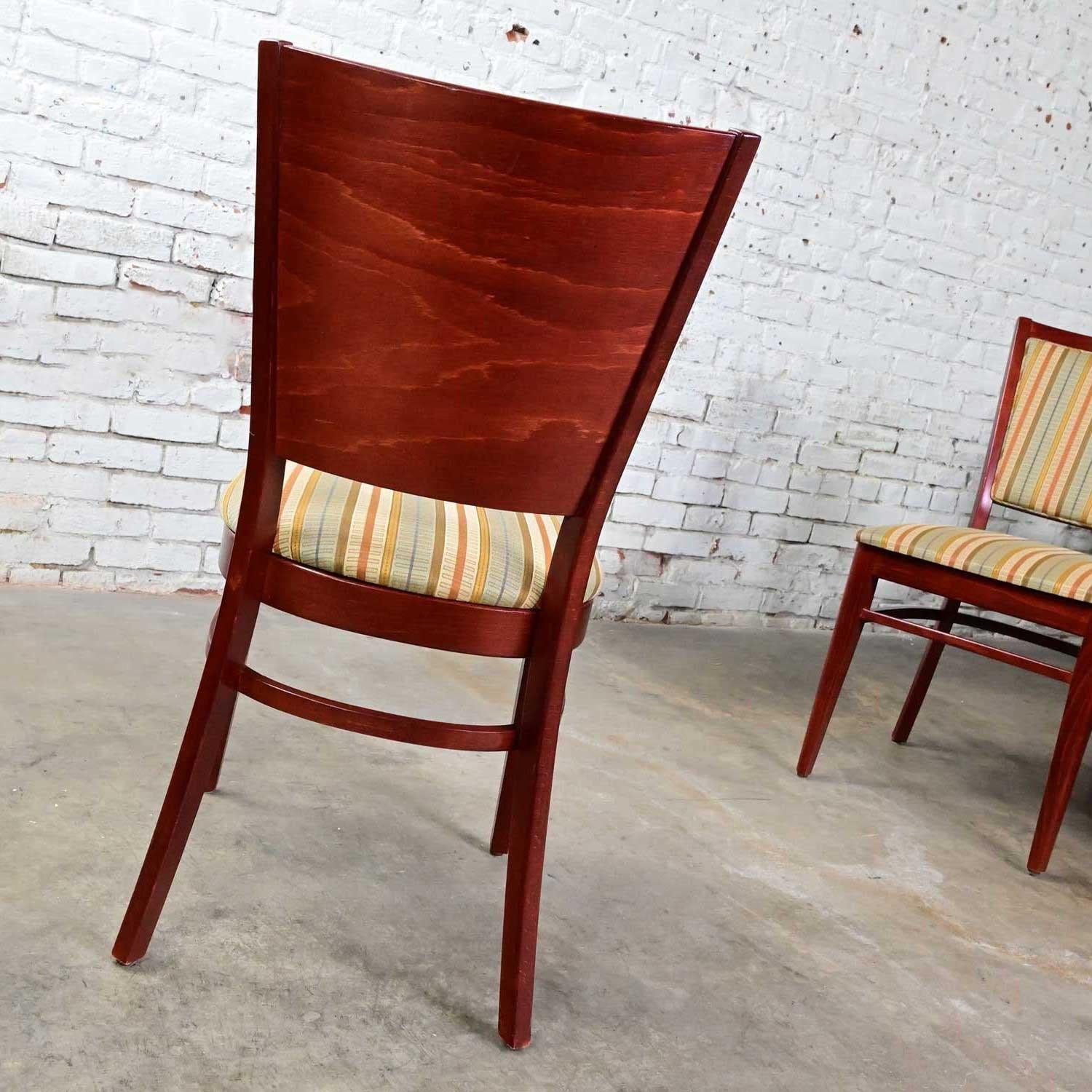 Early 21st Century Modern Grand Rapids Chair Co Variations Coll Dining Chairs For Sale 2