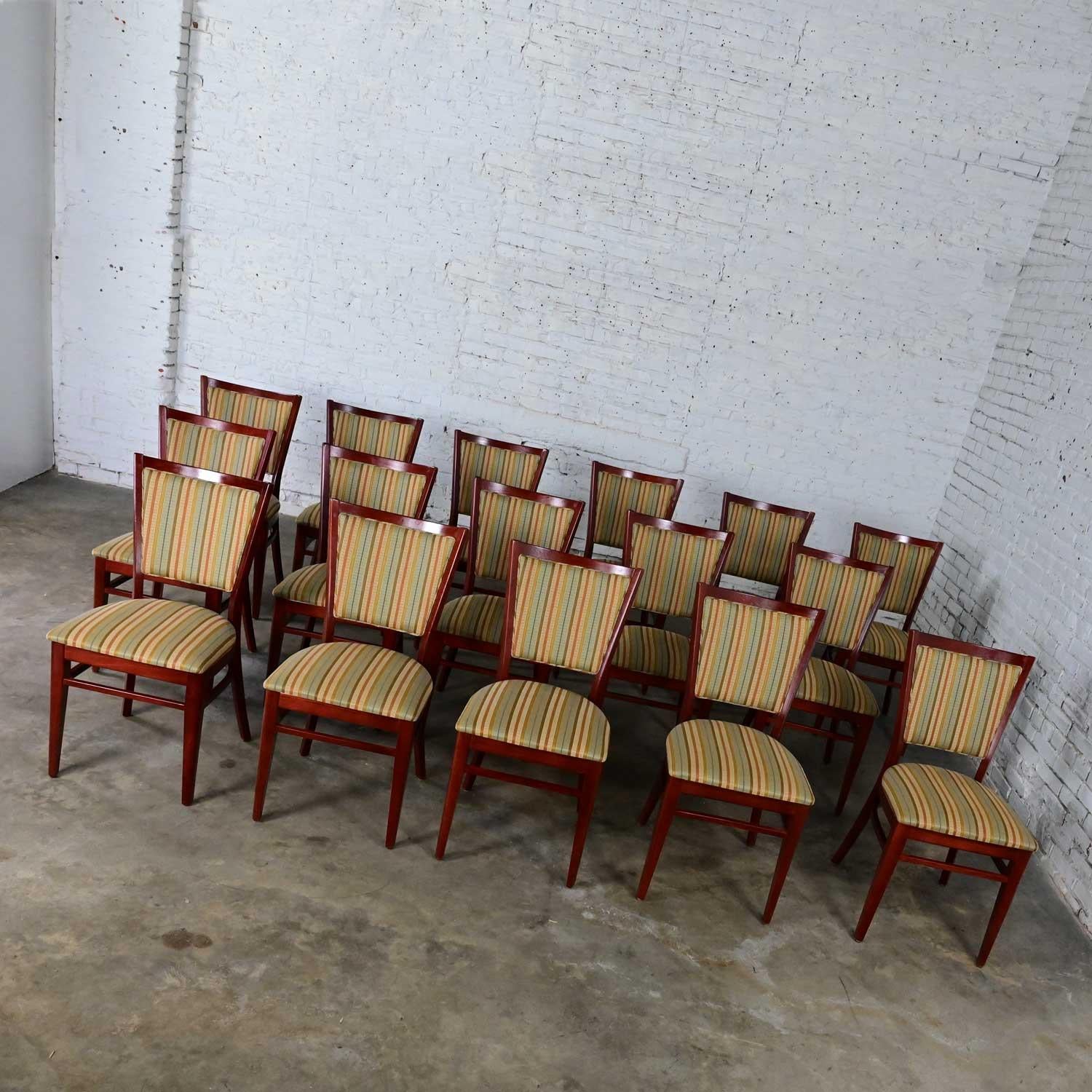 Early 21st Century Modern Grand Rapids Chair Co Variations Coll Dining Chairs For Sale 3