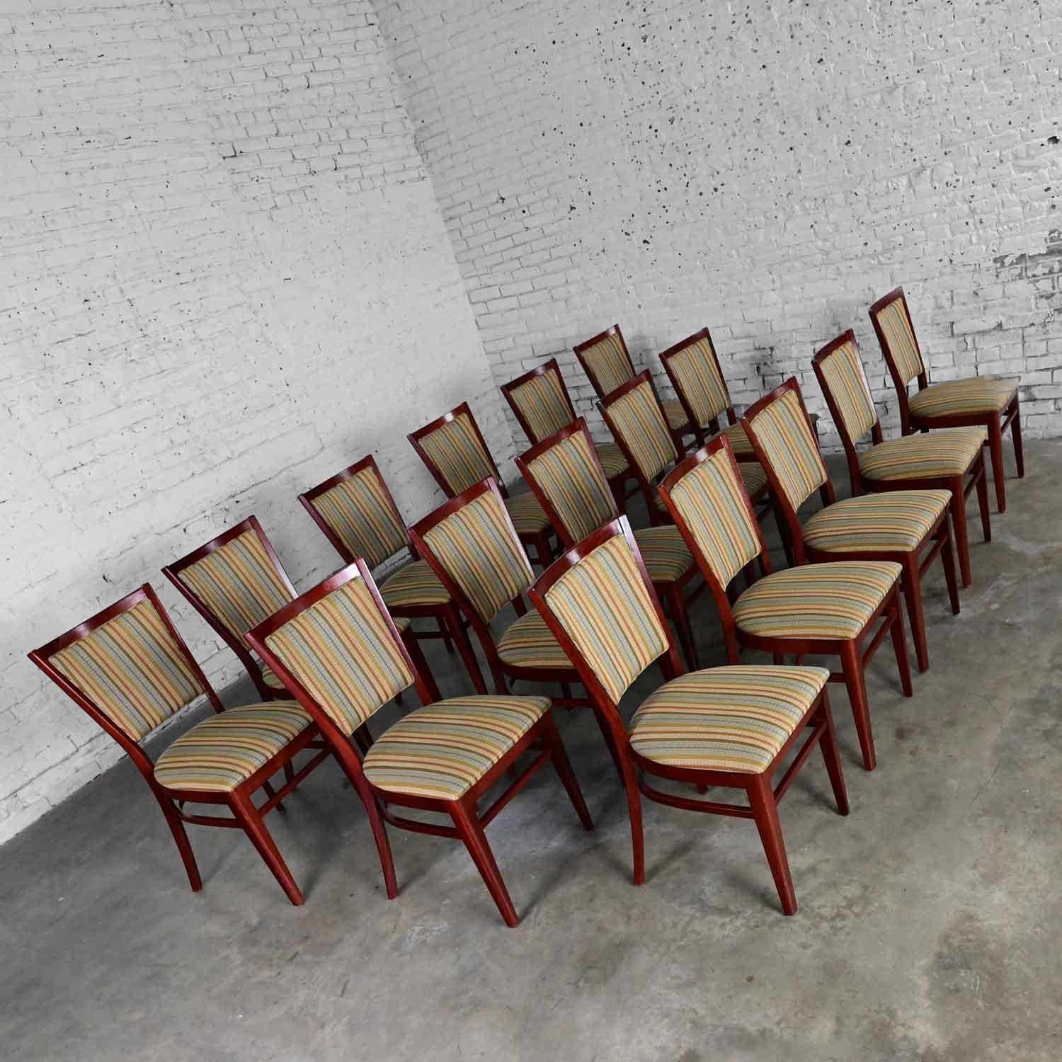 Early 21st Century Modern Grand Rapids Chair Co Variations Coll Dining Chairs For Sale 4