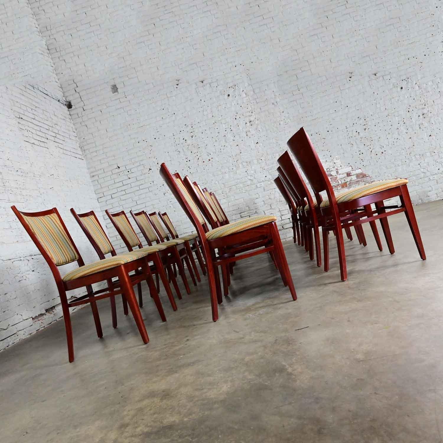 Early 21st Century Modern Grand Rapids Chair Co Variations Coll Dining Chairs For Sale 5