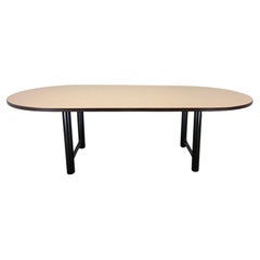 Early 21st Century Modern Surfacetech Racetrack Top Conference or Dining Table