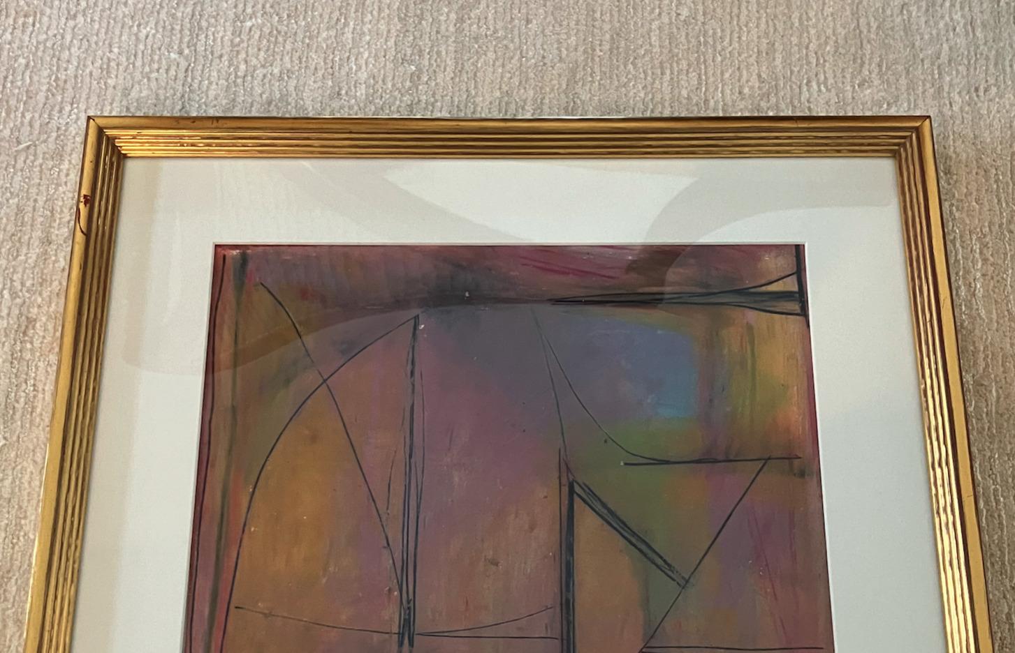 Papier Abstraction Hip multimédia du début du 21e siècle par Veronica Benning en vente