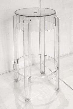 Ensemble de 4 tabourets de bar Charles Ghost du début du 21e siècle par Philippe Starck