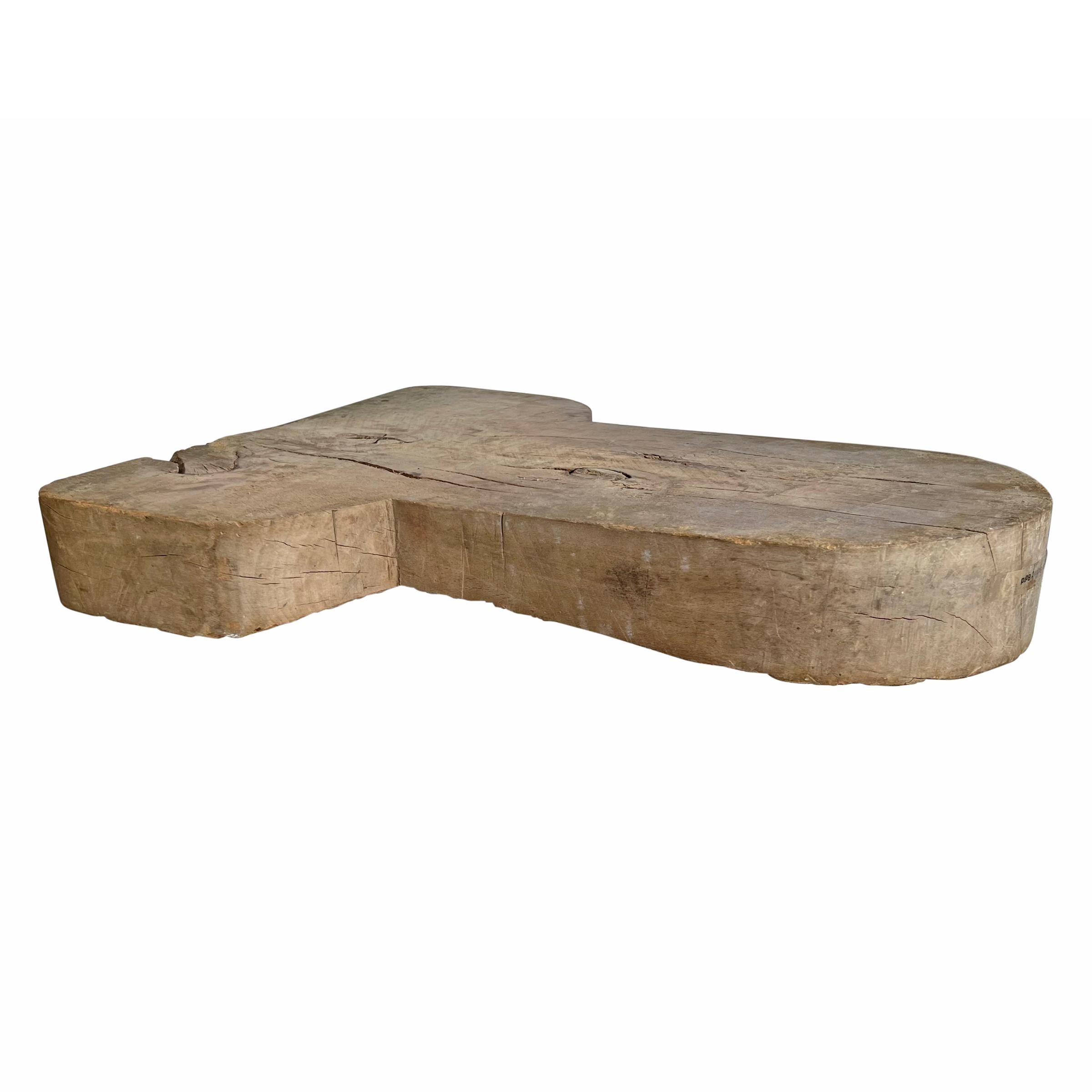 Early 29th Century French Butcher's Chopping Block For Sale 1