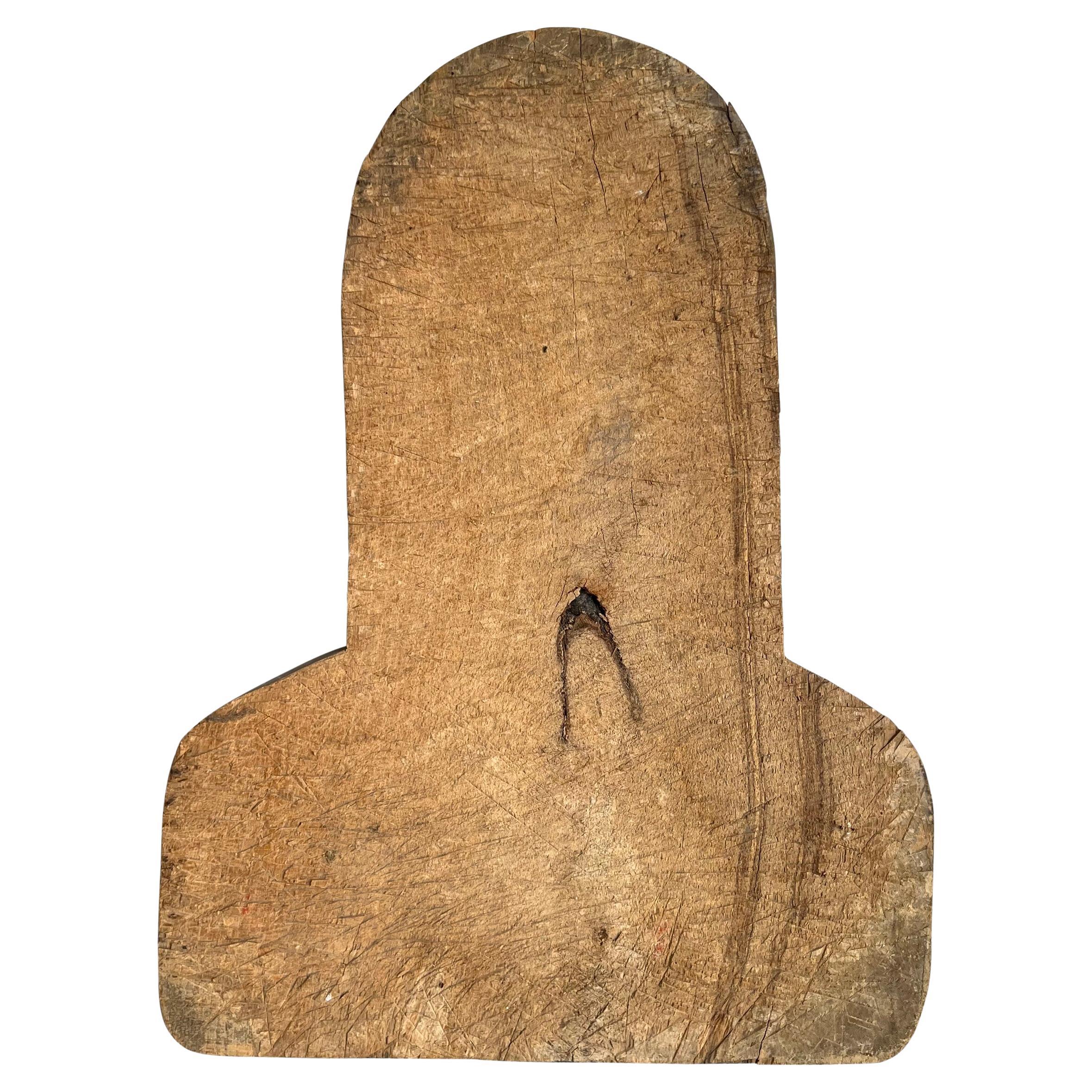 Early 29th Century French Butcher's Chopping Block For Sale