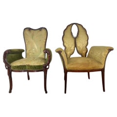 Frühe Bergere / Kaminstühle des 2. Jahrhunderts von Grosfeld House