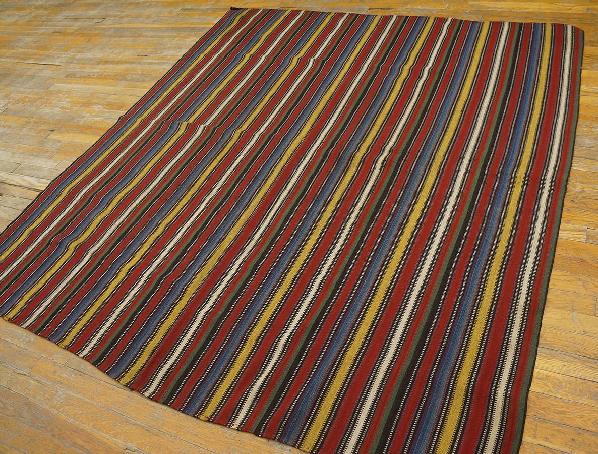 Early 20th century N.W. Persian flat-weave ( 6' x 6'6