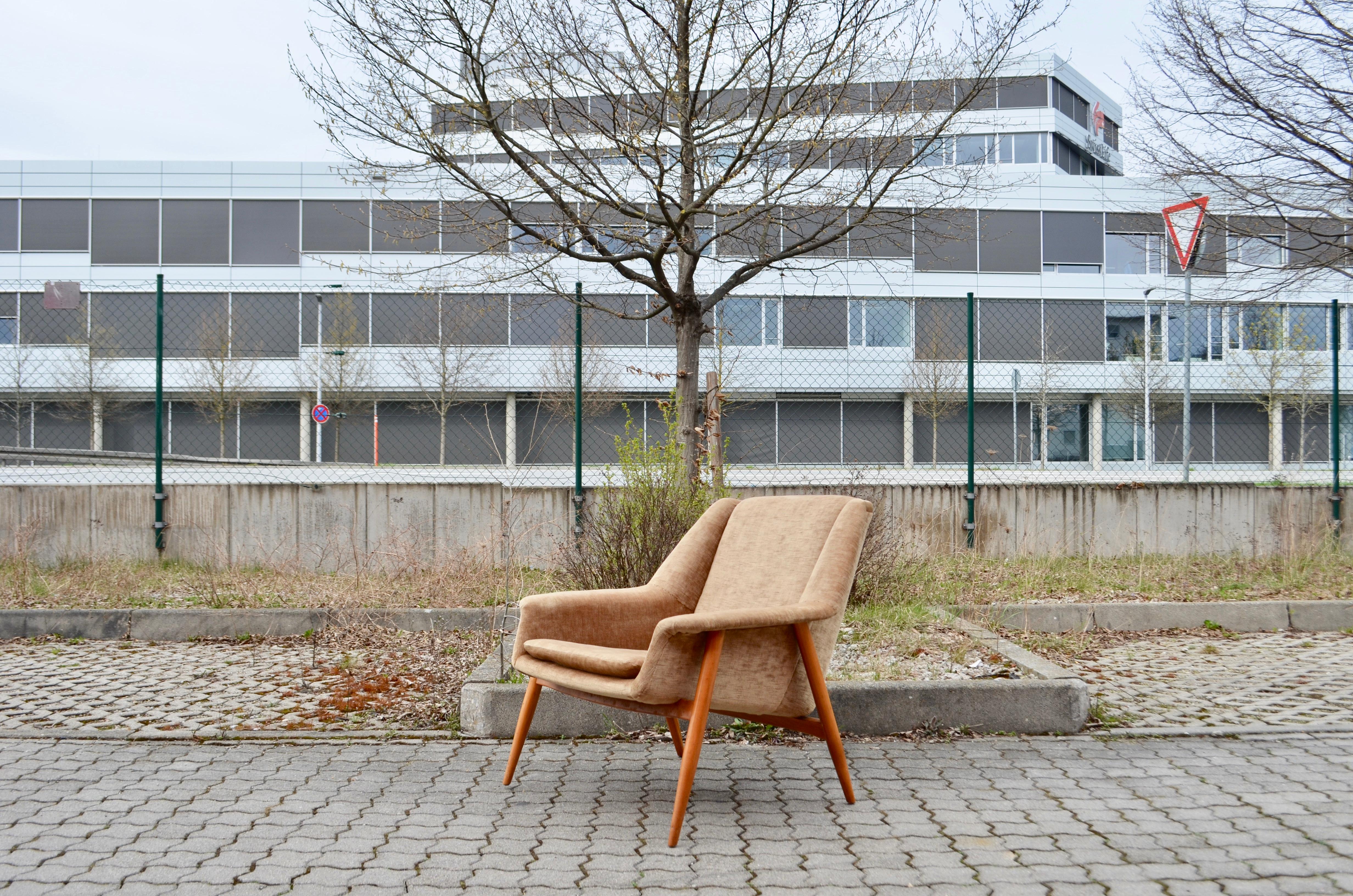Early 50ties Cassina Easy Lounge Chair Model 854 Set of 2  In Good Condition For Sale In Munich, Bavaria
