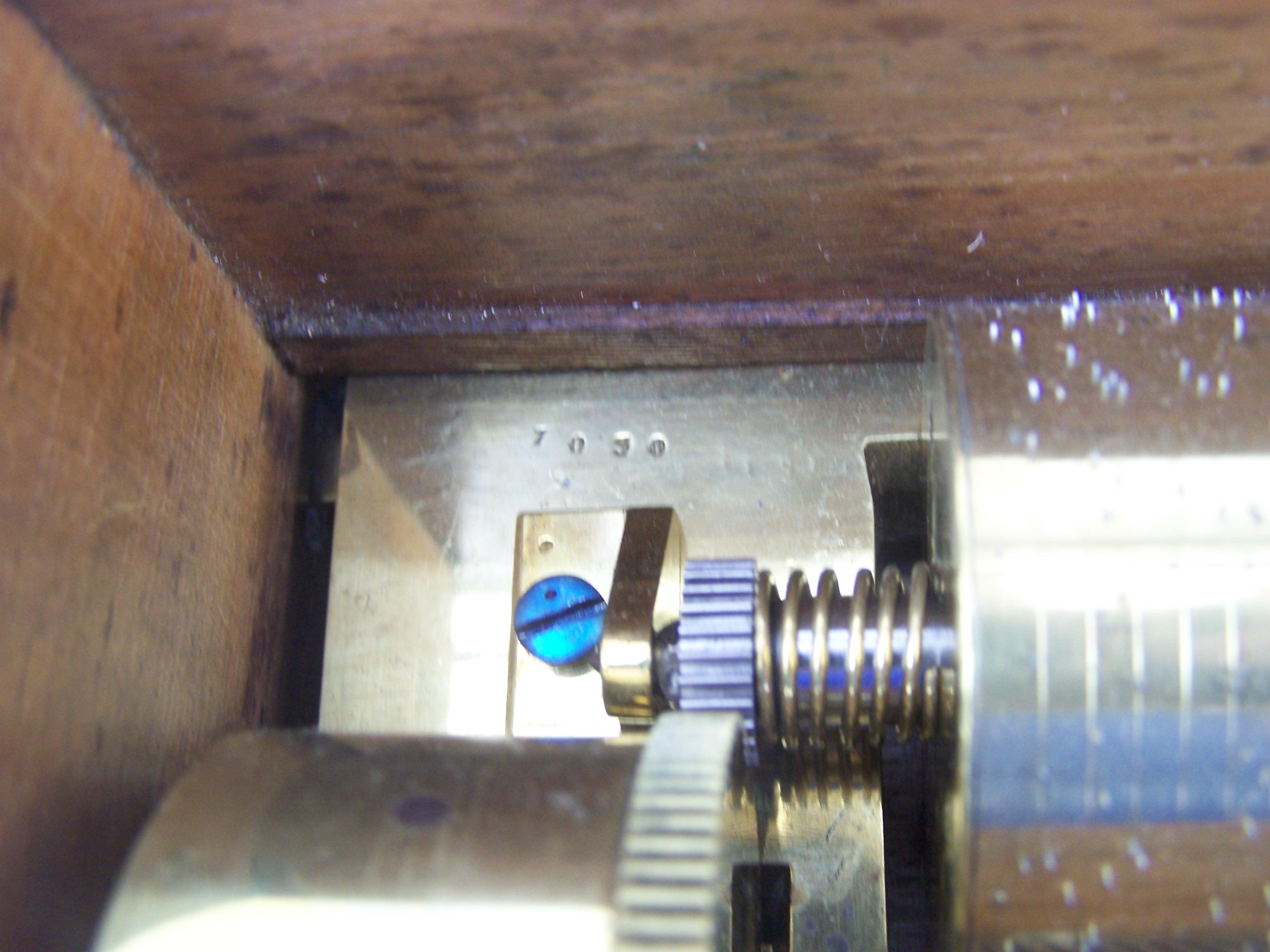 Music Box with Exposed Controls playing 6 tune probably by Lecoultre 1