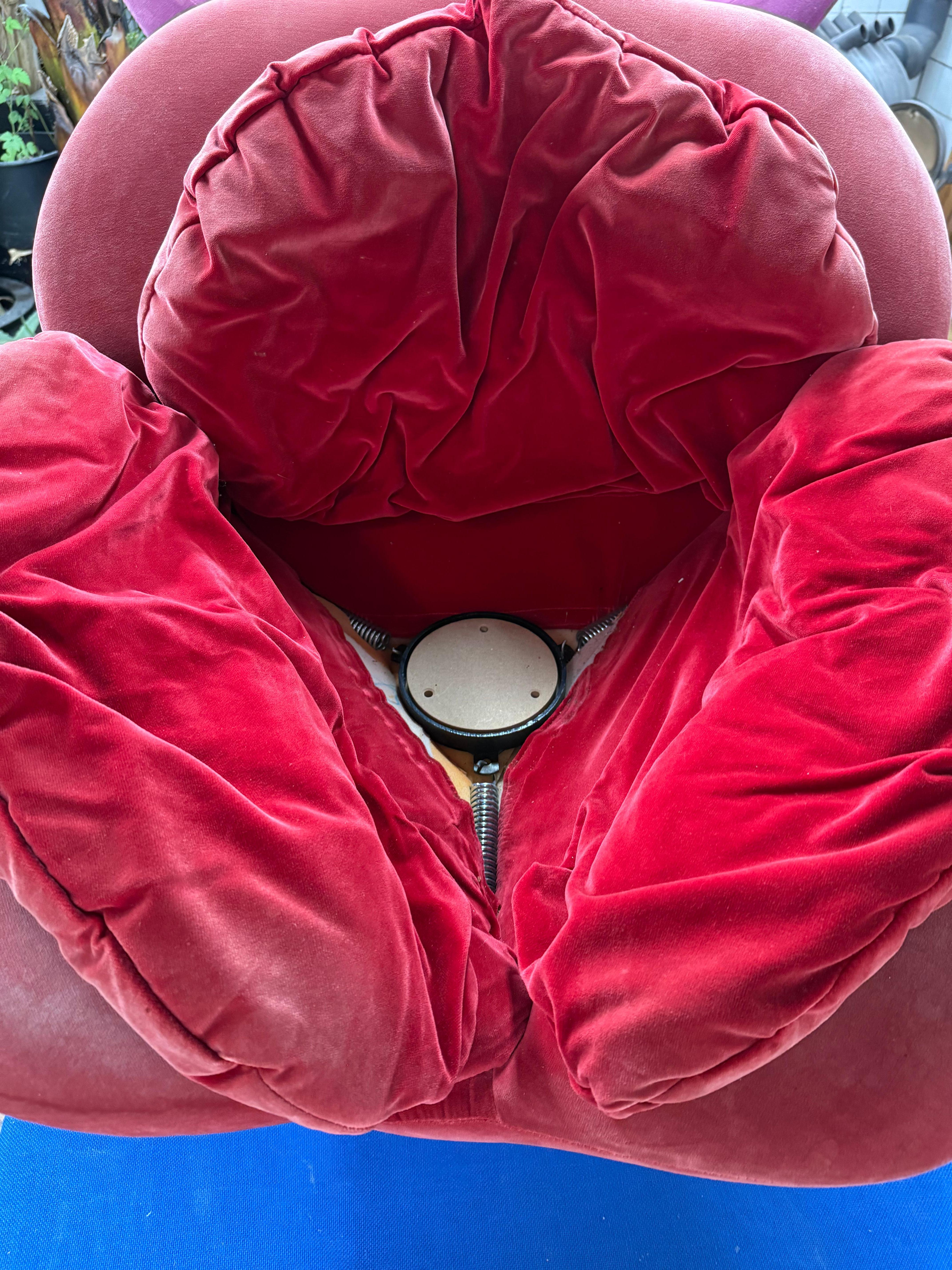 Frühe 90er Jahre Produktion Getsuen & Rose Lounge Chairs Masanori Umeda für Edra Italien im Angebot 6