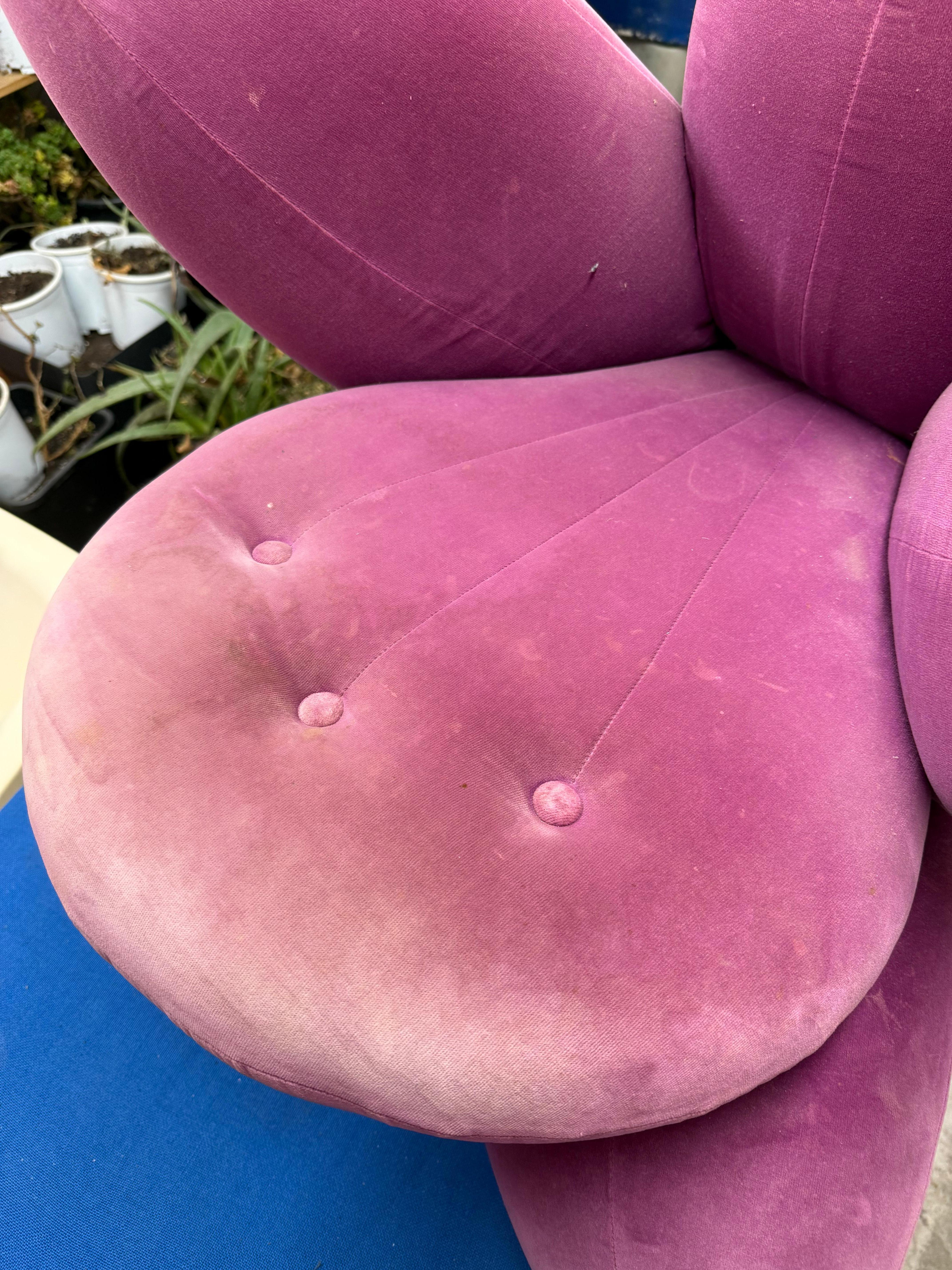Frühe 90er Jahre Produktion Getsuen & Rose Lounge Chairs Masanori Umeda für Edra Italien im Angebot 7