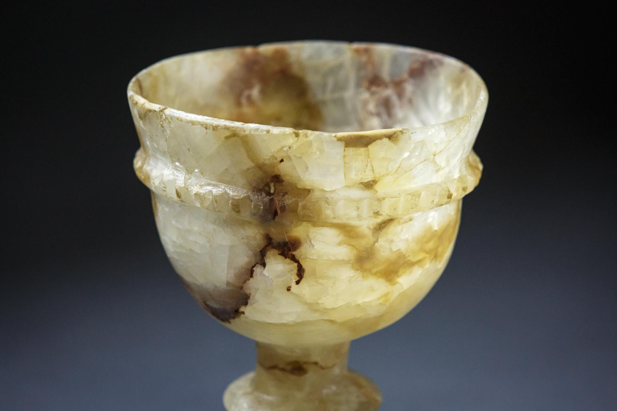 Early Alabaster Mass Chalice, Eastern Roman Empire, circa 3rd - 5th Century 7