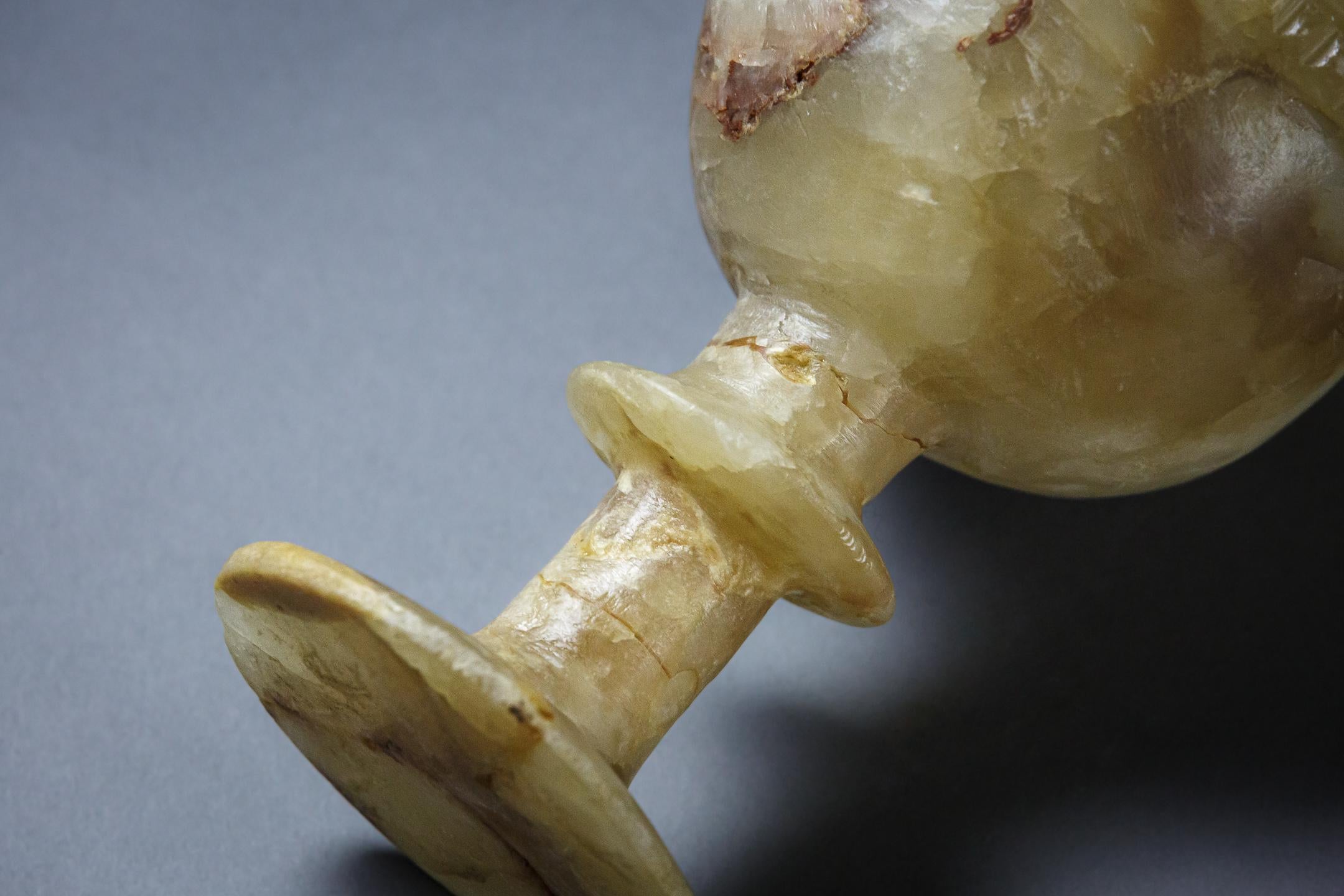 Early Alabaster Mass Chalice, Eastern Roman Empire, circa 3rd - 5th Century 9