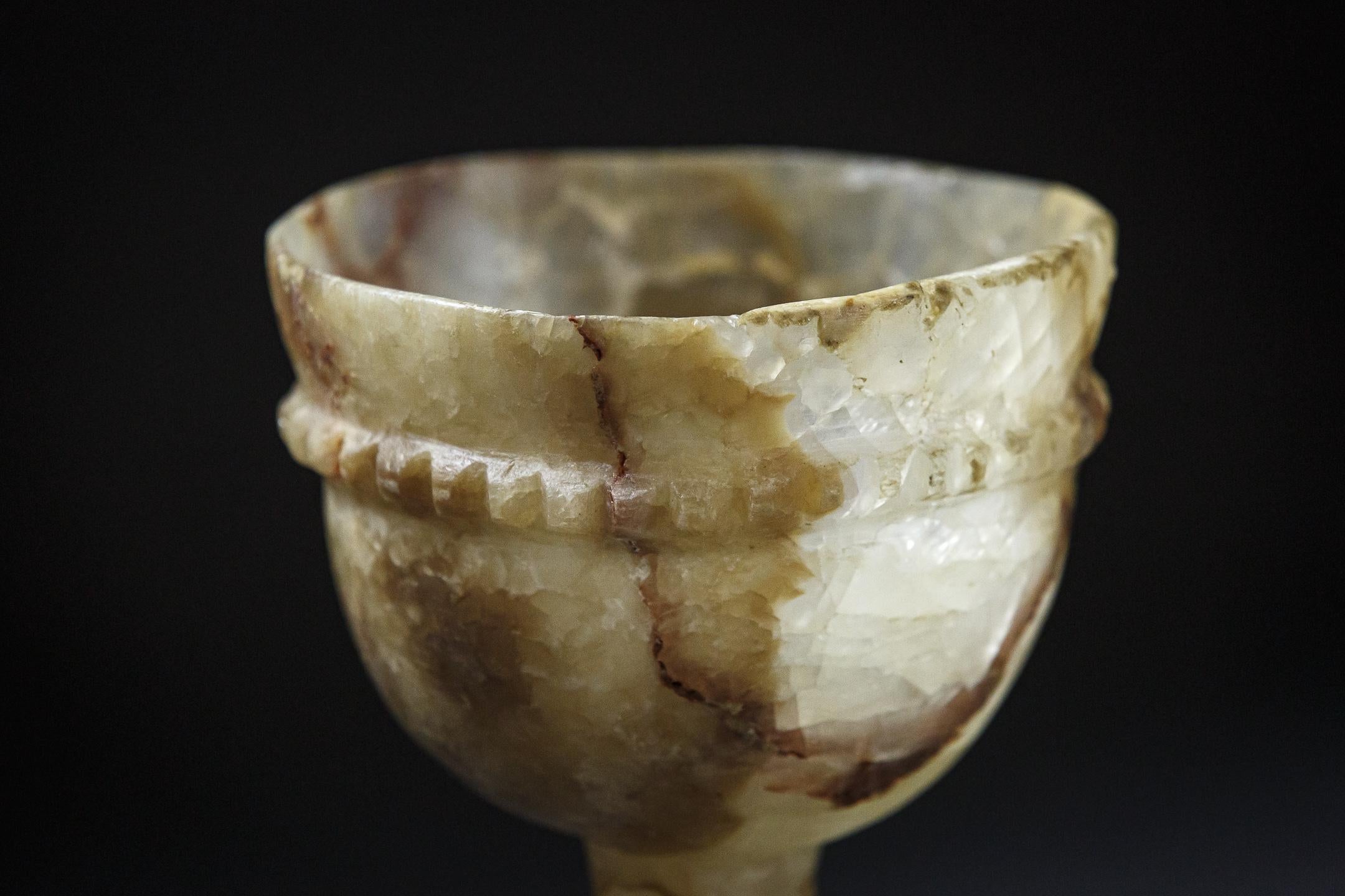 Early Alabaster Mass Chalice, Eastern Roman Empire, circa 3rd - 5th Century 1