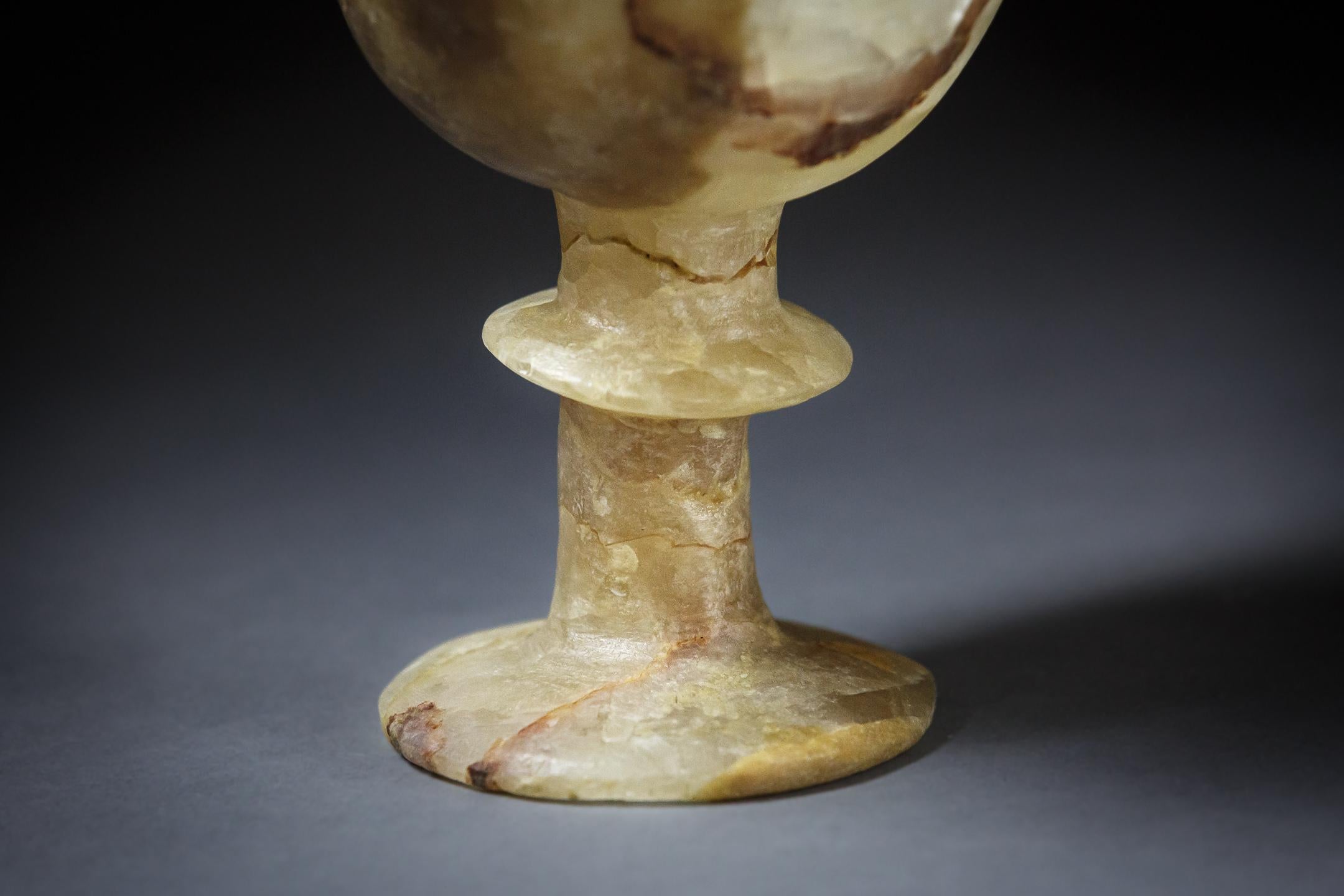 Early Alabaster Mass Chalice, Eastern Roman Empire, circa 3rd - 5th Century 2