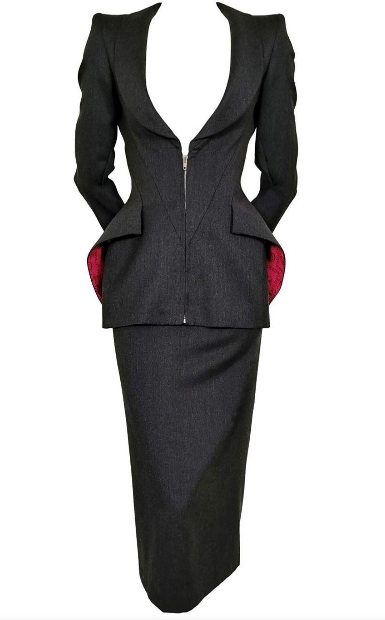 Veste De Spectacle Caldene Hunt Show - Noire, Doublure Rouge - Taille Jeune 28 Pouces
