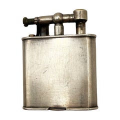 Early Alfred Dunhill Art Deco “Unique Lighter ” Lift-Arm Lighter, 1920