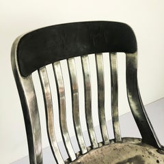 Early Aluminum Chair by General Fireproofing