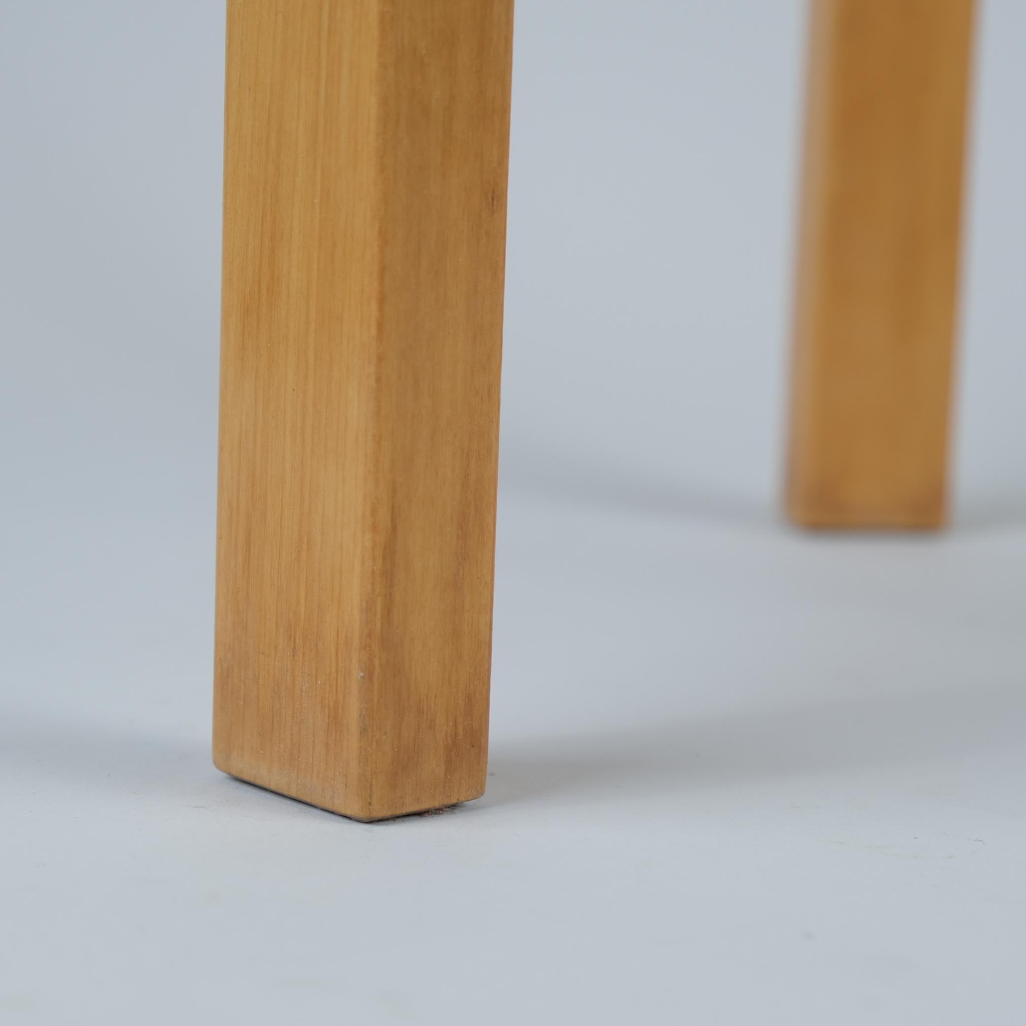 Mid-20th Century Early Alvar Aalto 3-legged Stool Model 60 In Birch, Artek 1930s For Sale
