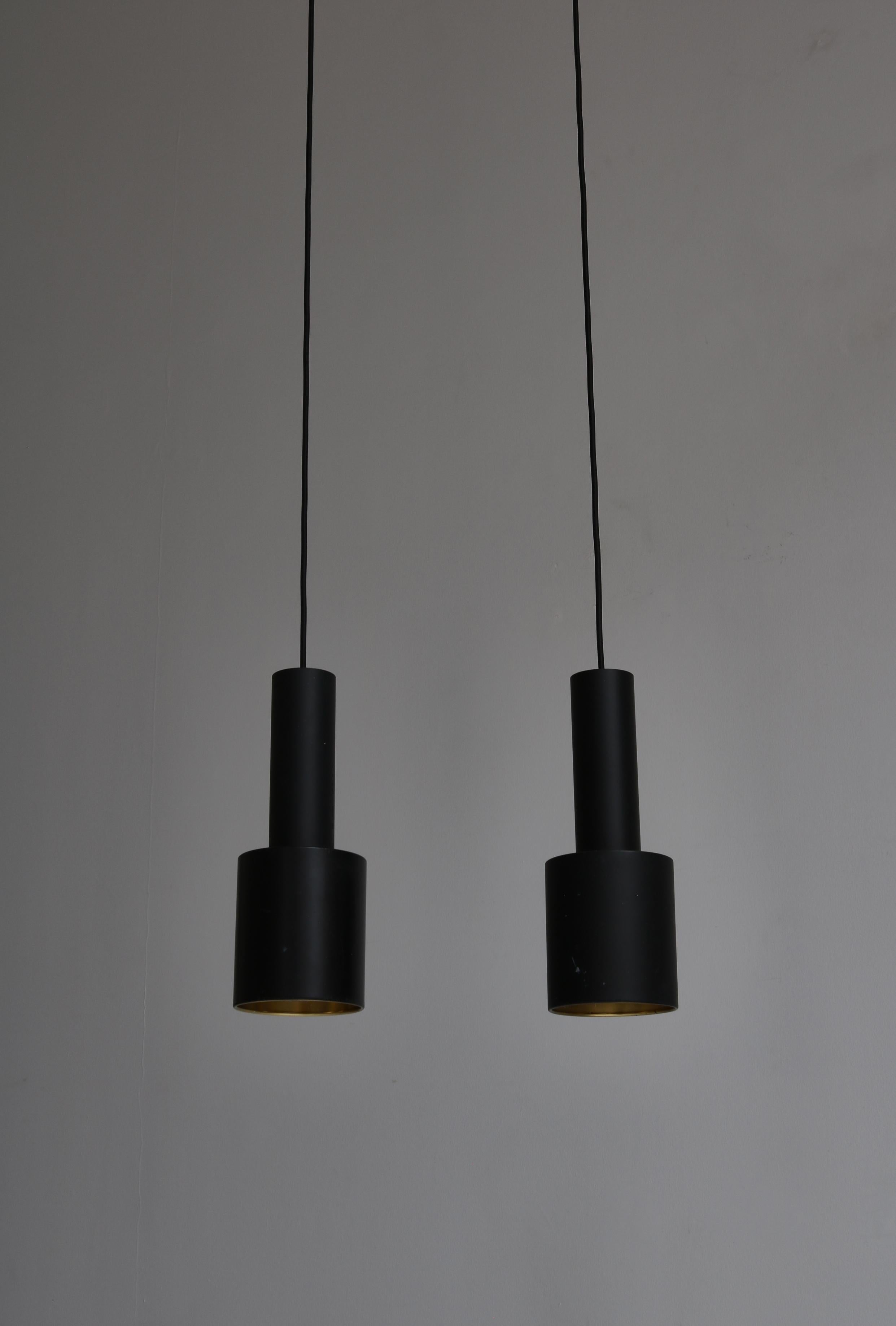 Pendentifs en laiton noir Alvar Aalto+Aalto 