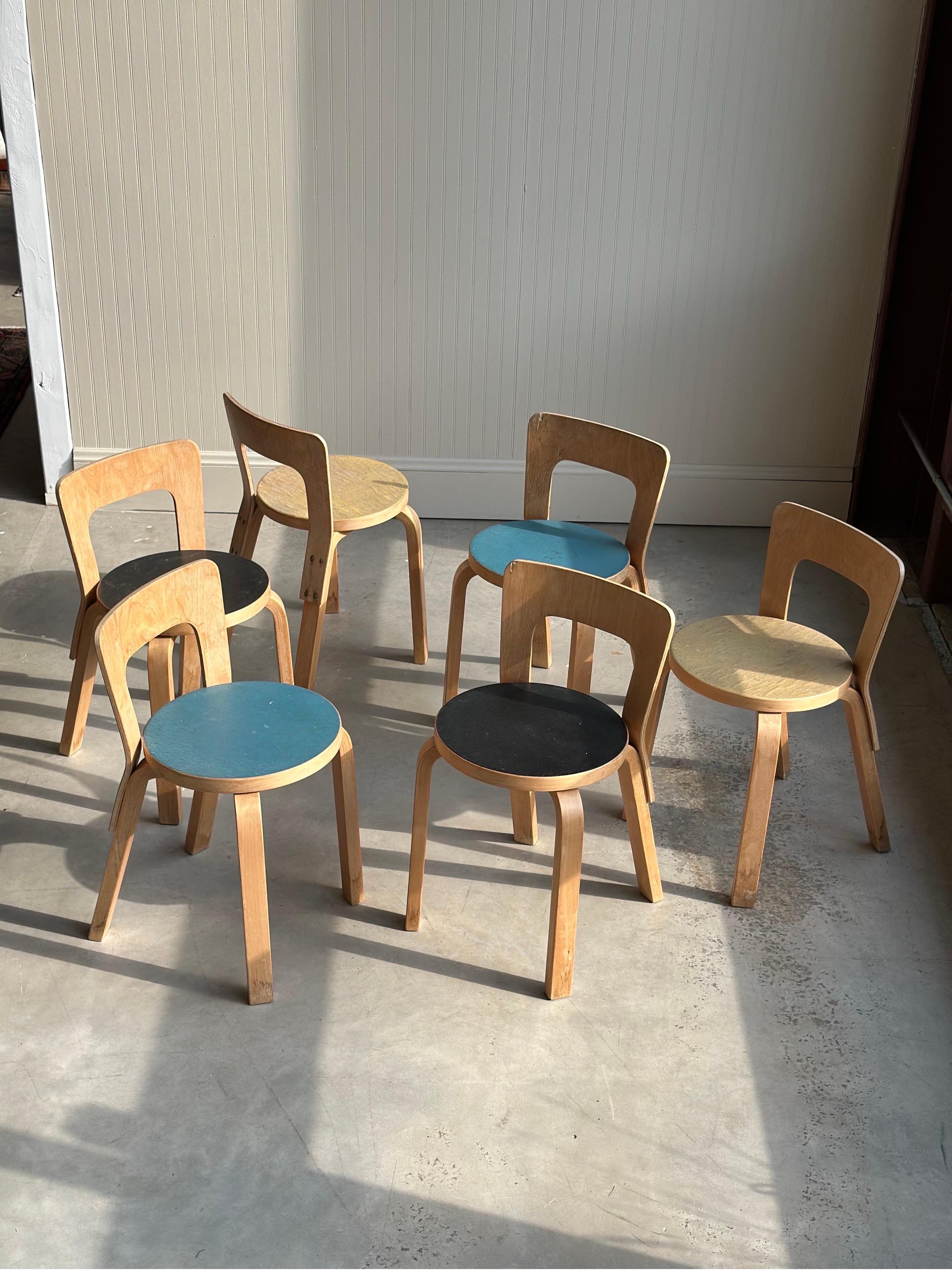 Juego de comedor temprano Alvar Aalto S.1940 Europeo en venta