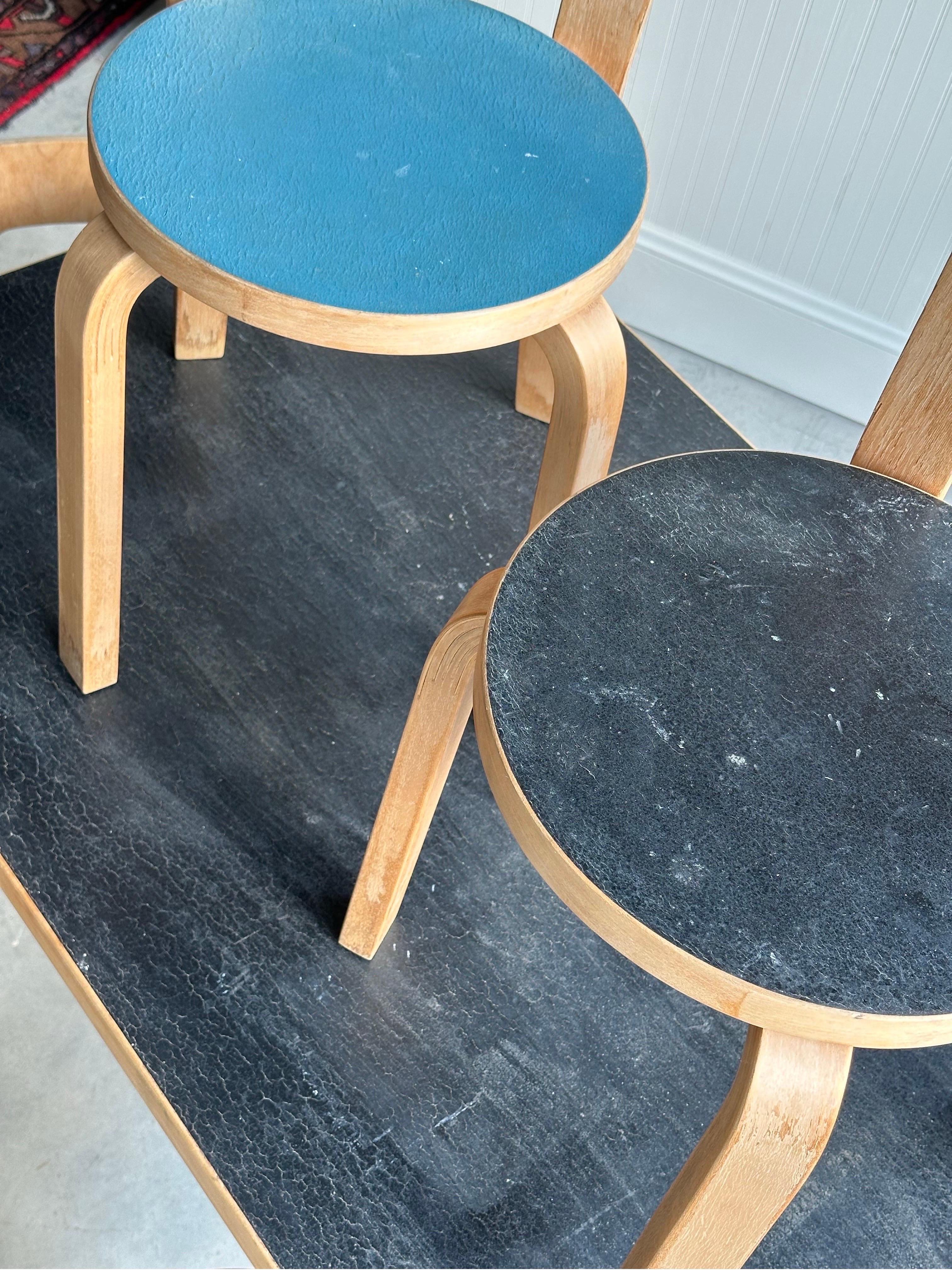 Juego de comedor temprano Alvar Aalto S.1940 en venta 2