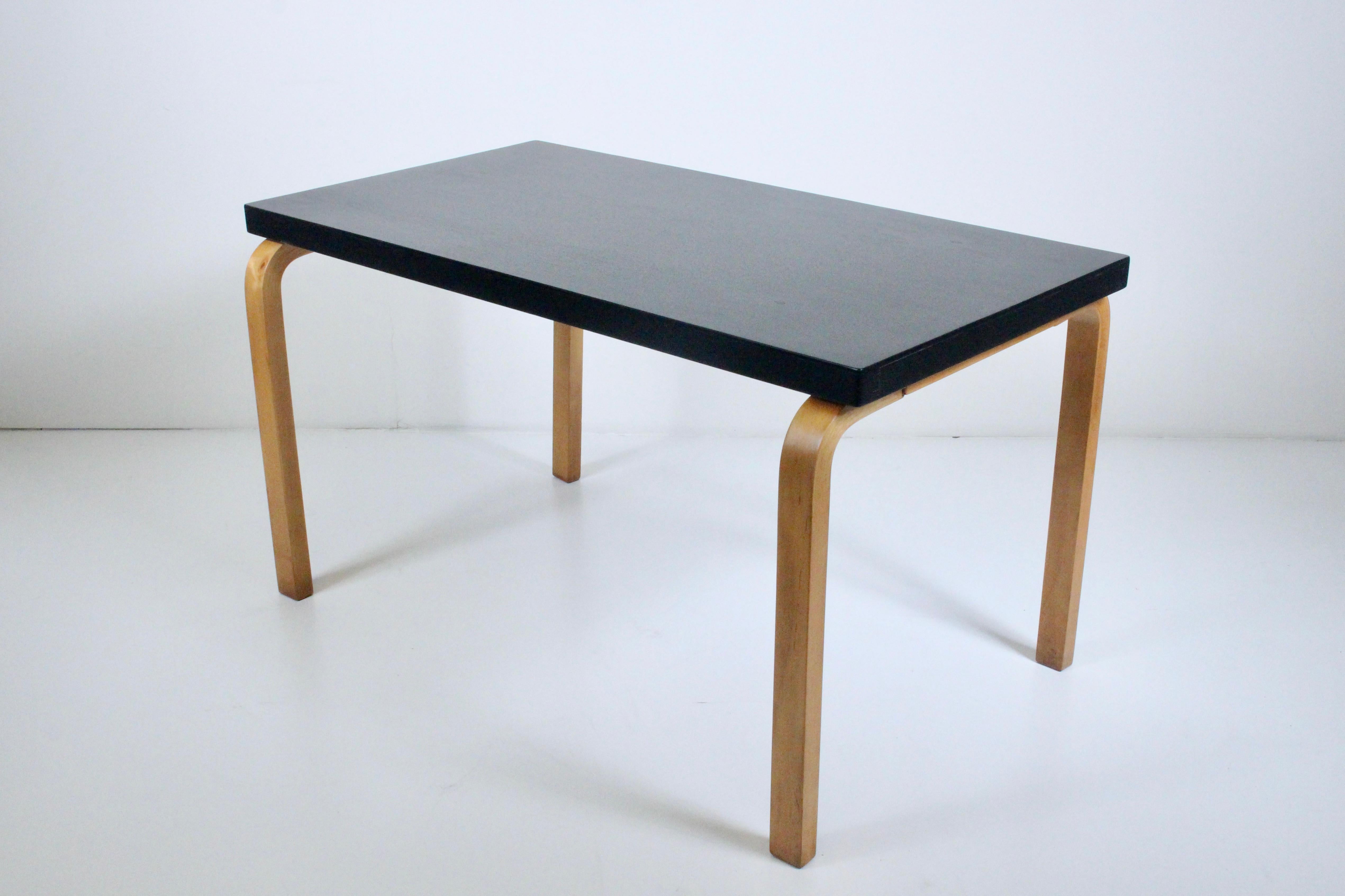 Laminated Early Alvar Aalto Finsven Inc. Occasional Table For Sale