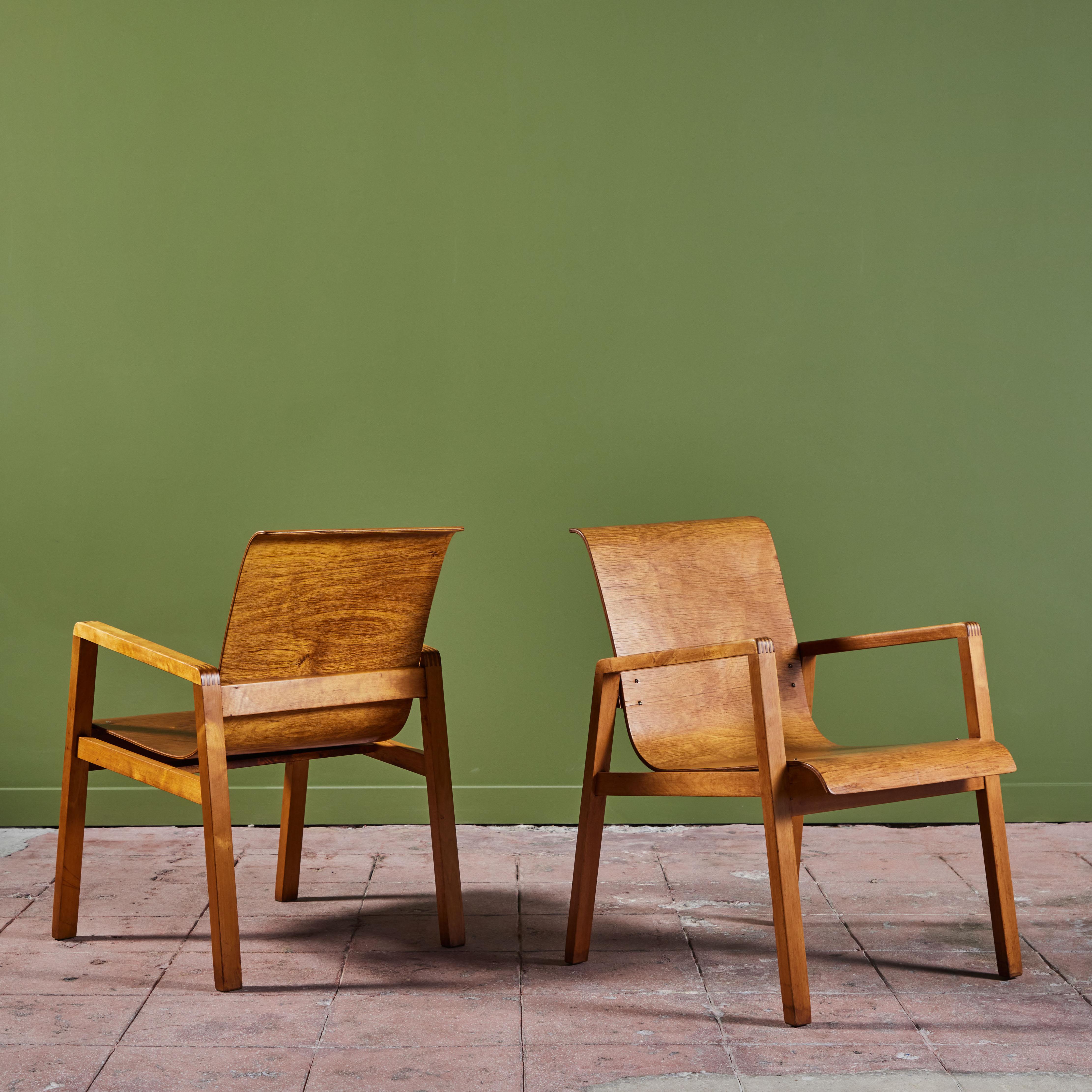 Early Alvar Aalto 'Hallway' Chair 'Model 403' for Finmar For Sale 8
